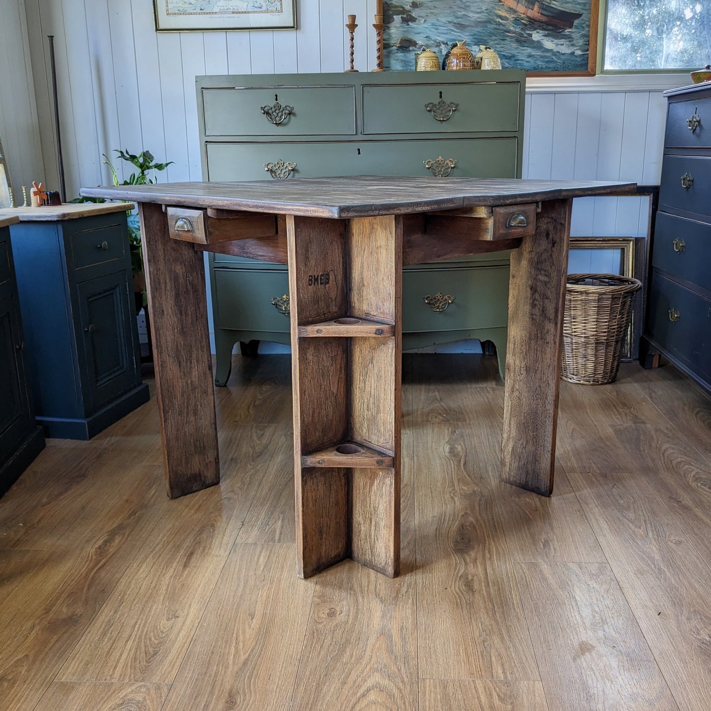 Antique Military Table