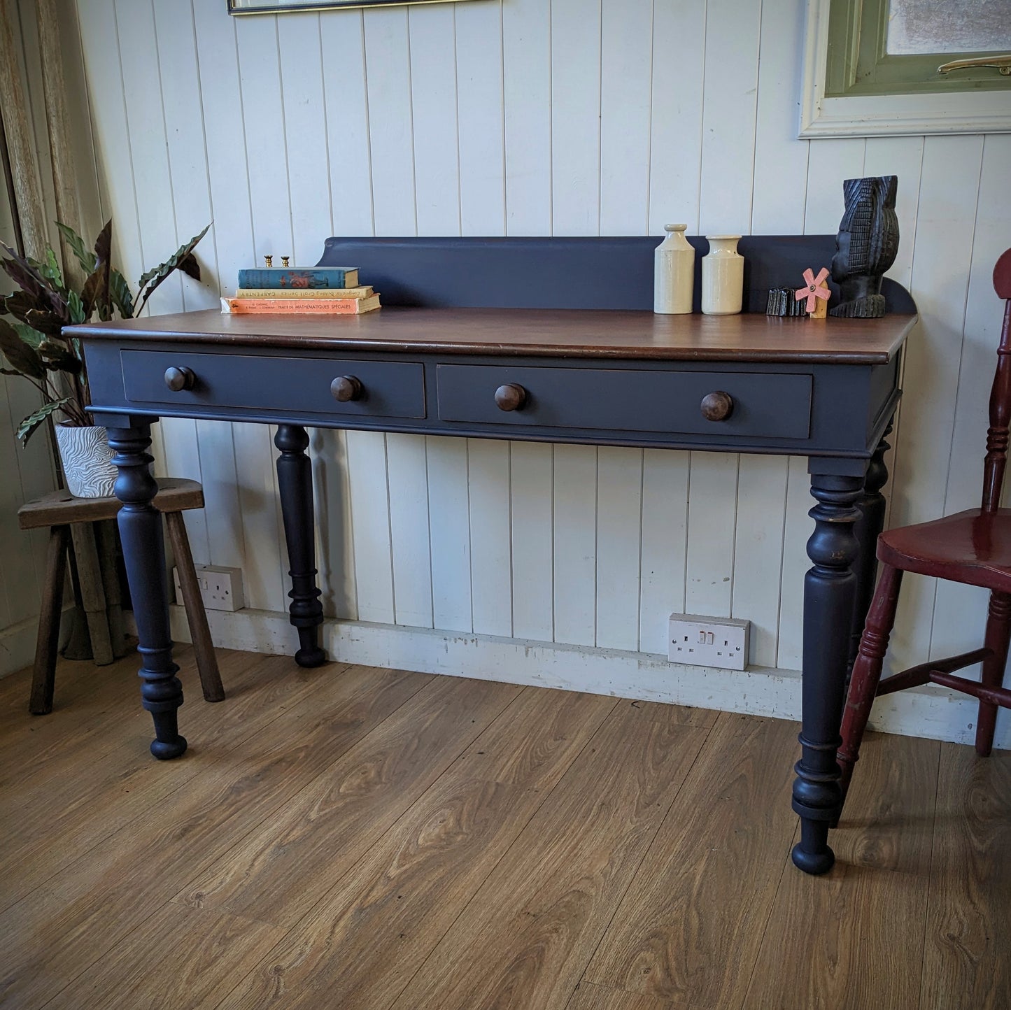 Painted Victorian Writing Desk