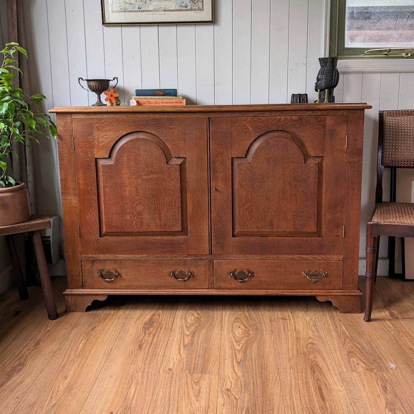 Vintage Oak Cupboard