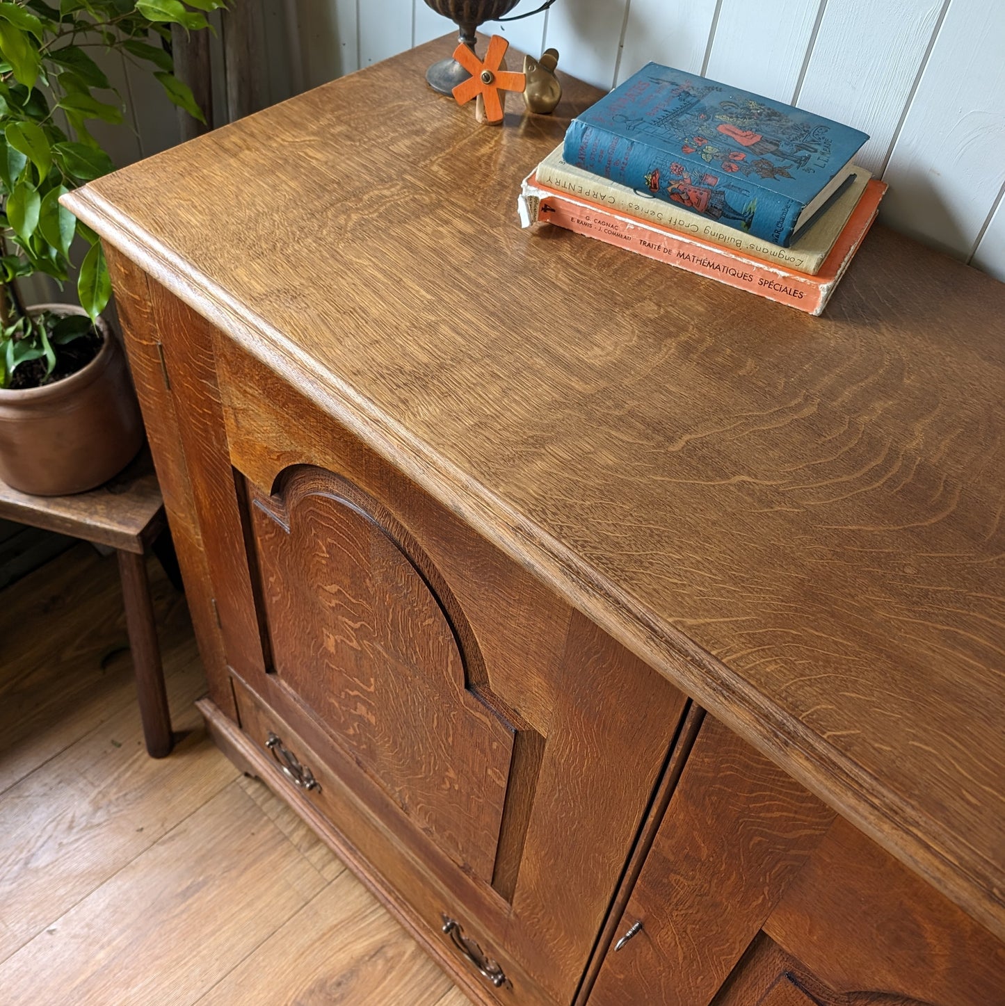 Vintage Oak Cupboard