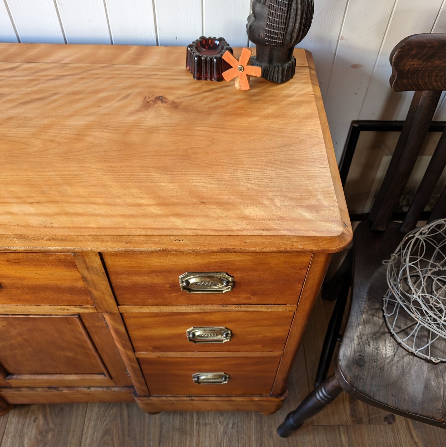 Antique Bank of Drawers