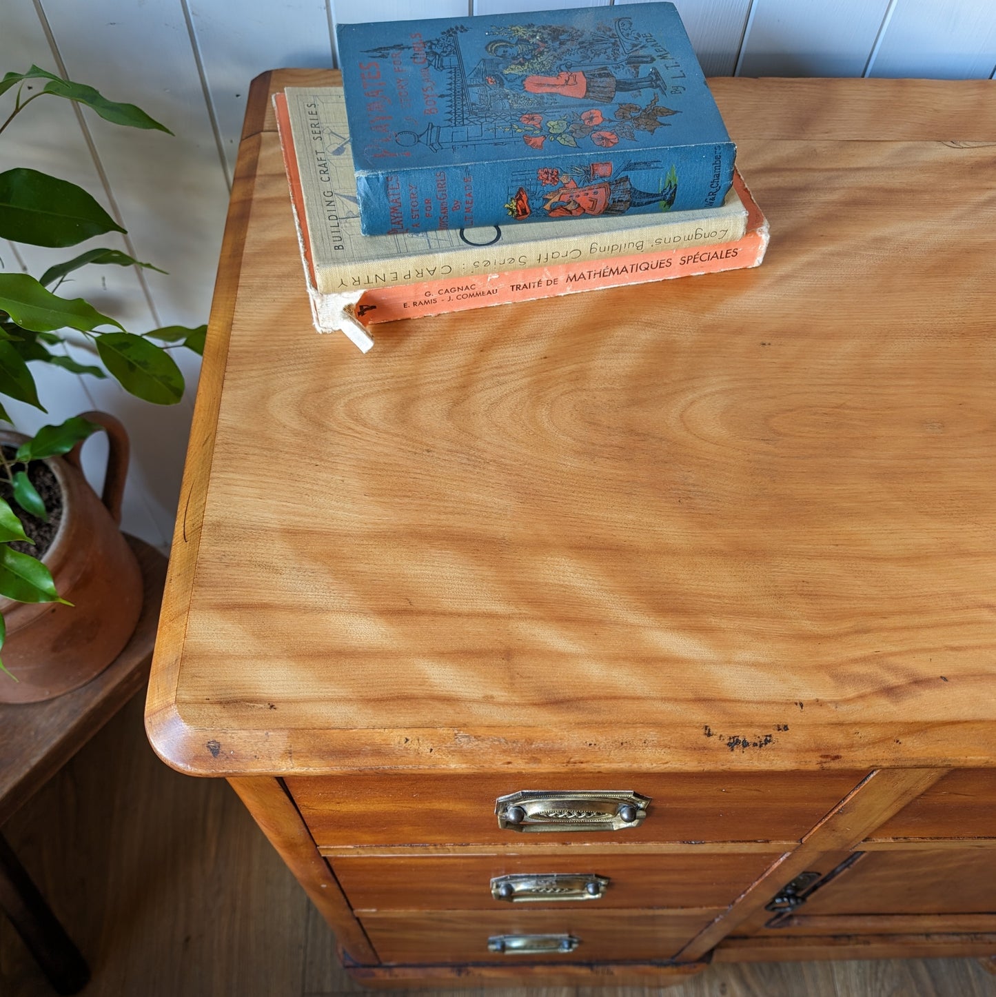 Antique Bank of Drawers