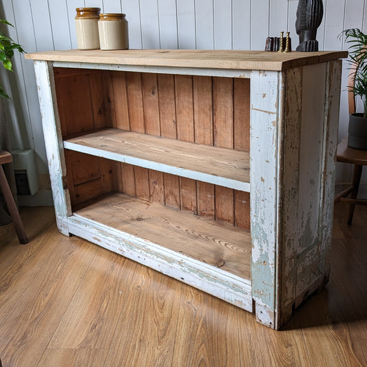 Victorian Pine Shelving Unit