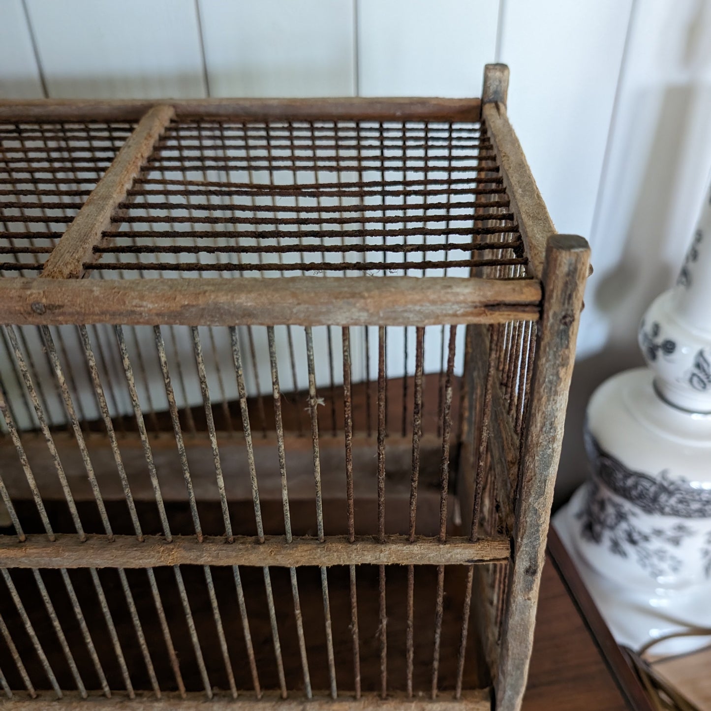 Set of 3 Antique Birdcages