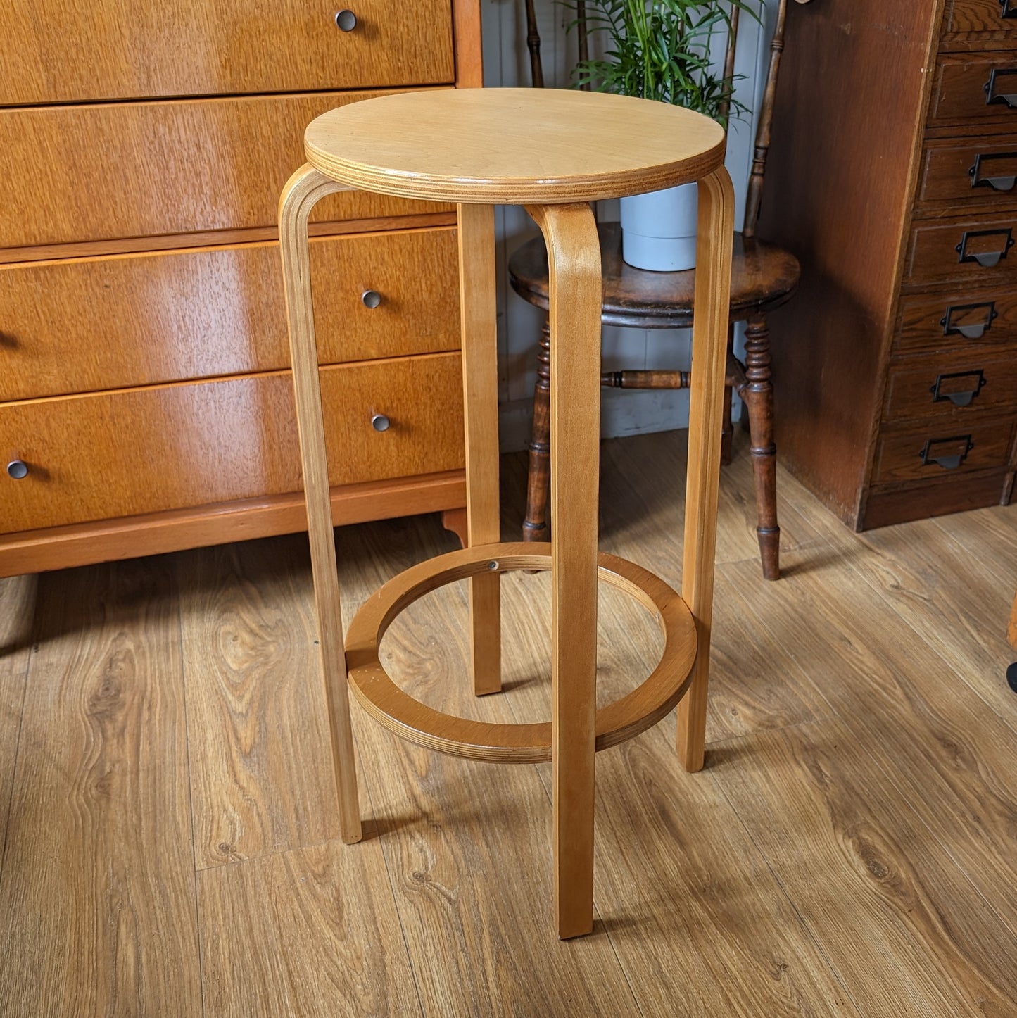 Vintage Alvar Aalto Kitchen Stool