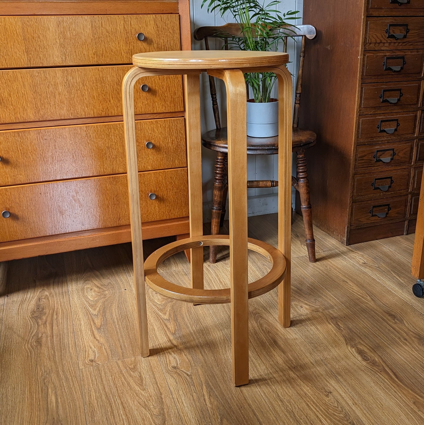 Vintage Alvar Aalto Kitchen Stool