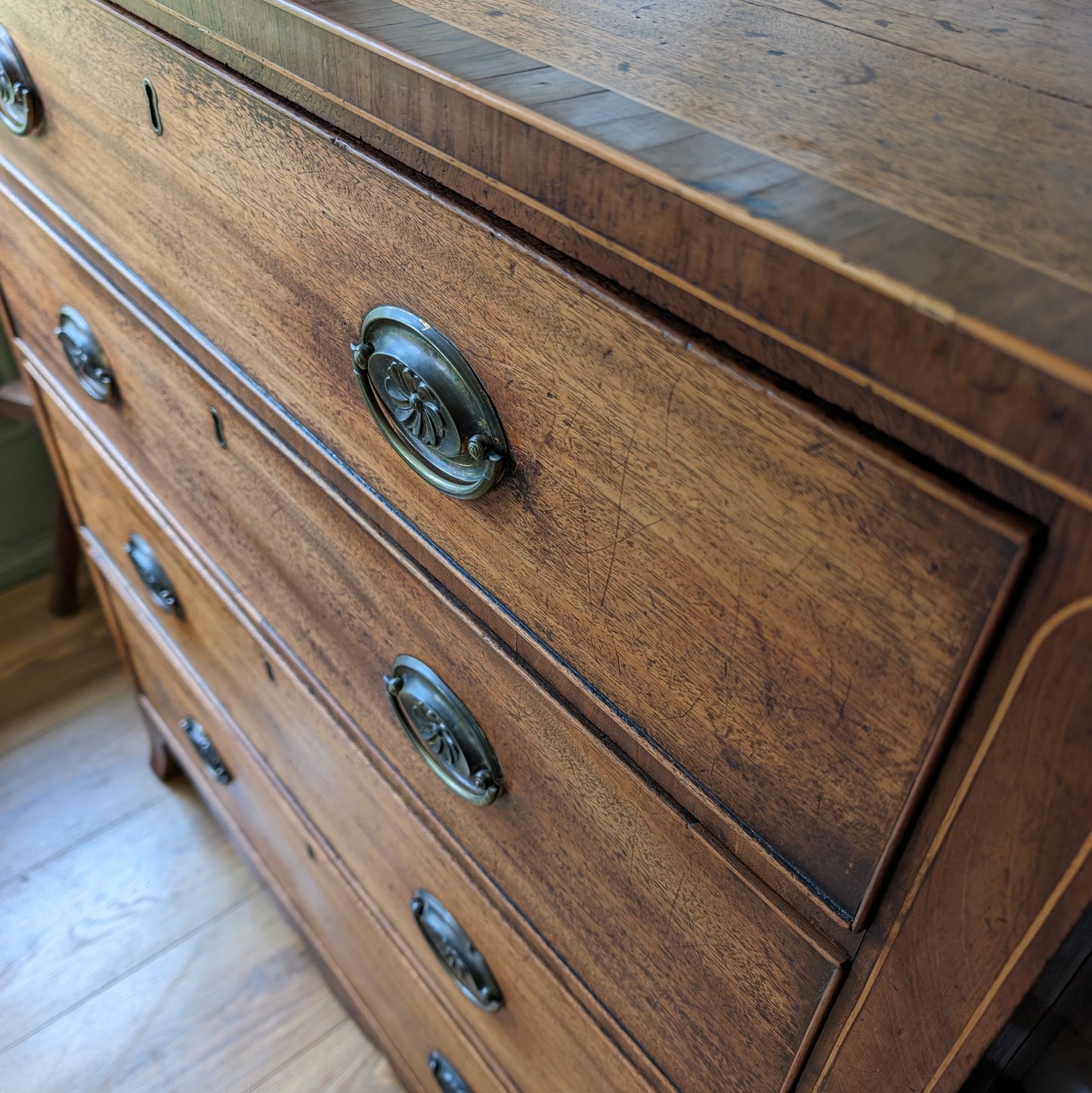 Georgian Indian Chest of Drawers