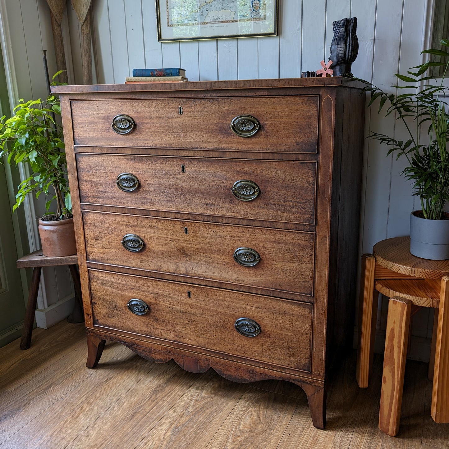 Georgian Indian Chest of Drawers