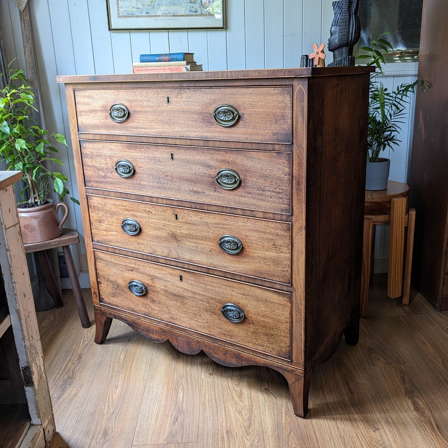 Georgian Indian Chest of Drawers