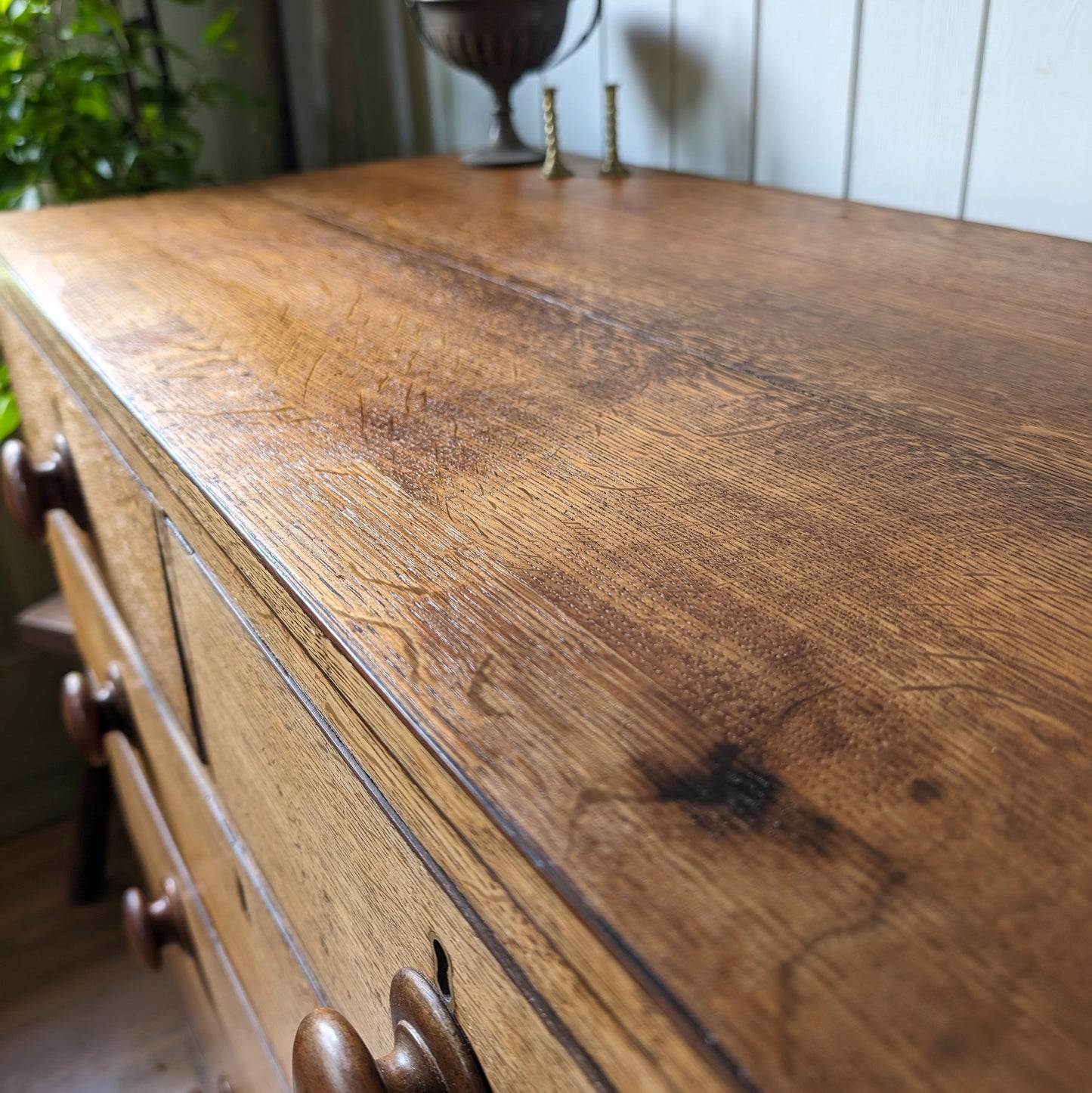 Small Georgian Oak Chest of Drawers