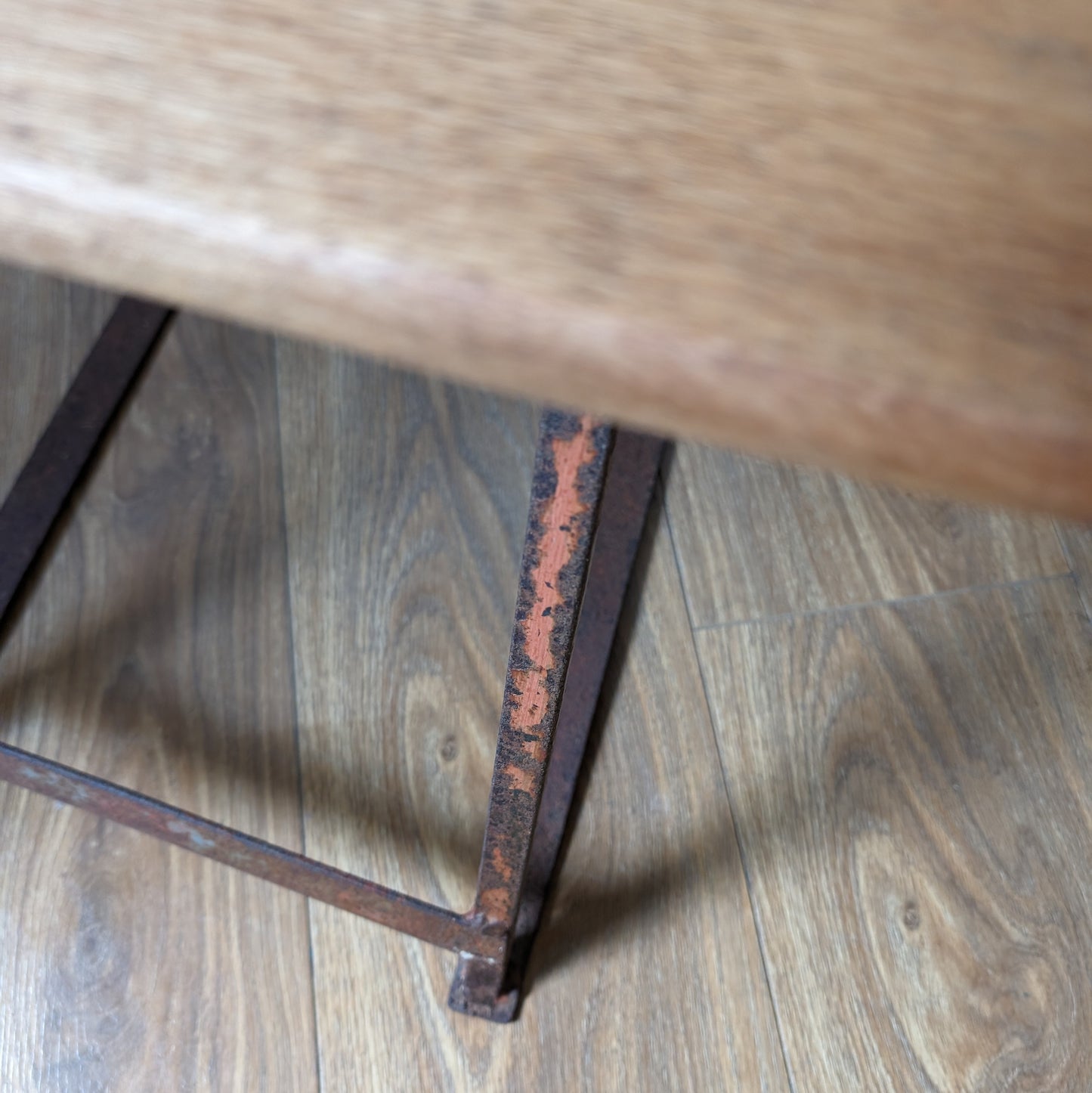 Vintage Industrial Side Table