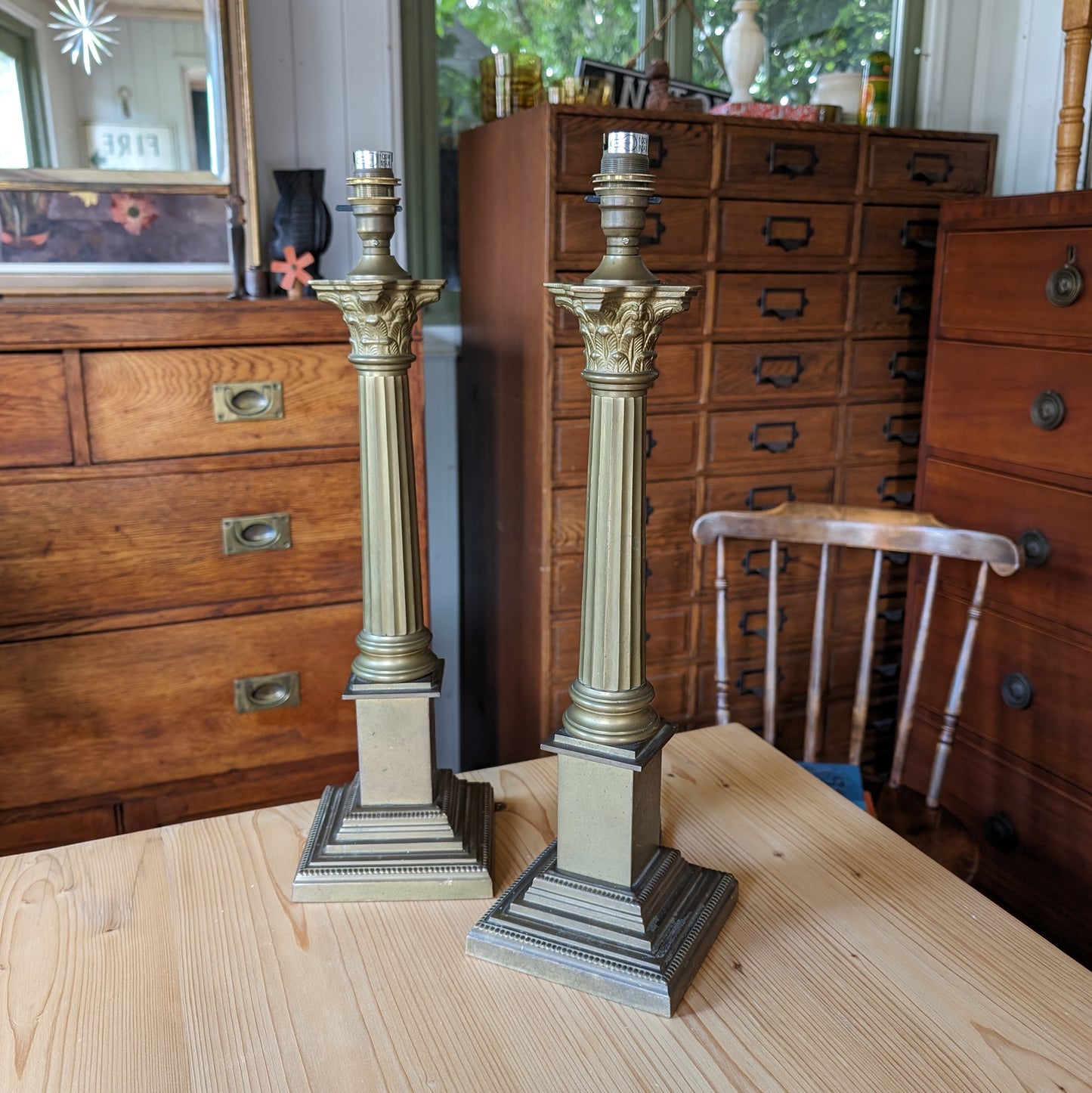 Pair of Vintage Laura Ashley Table Lamps