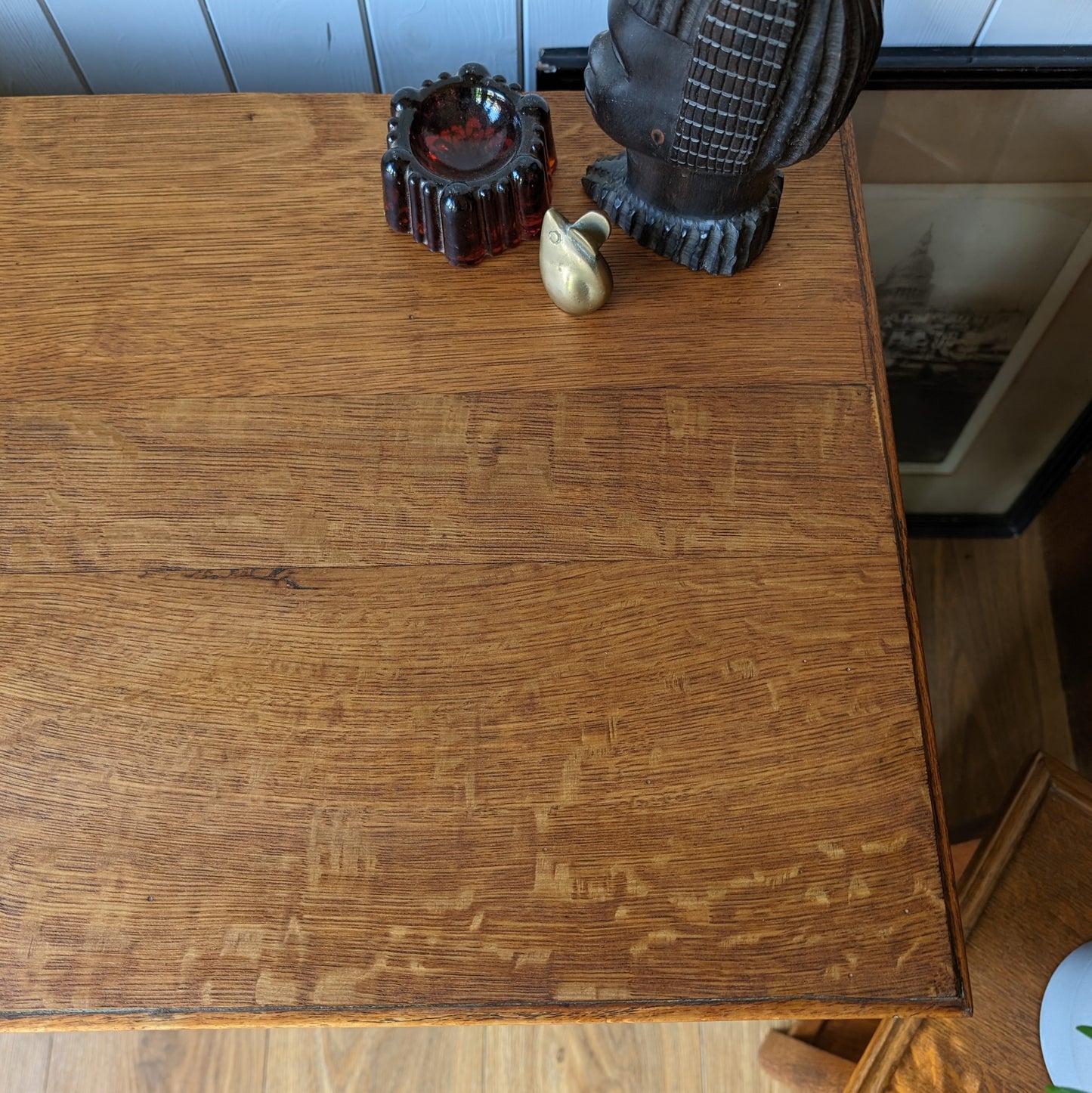 Small Vintage Oak Chest of Drawers