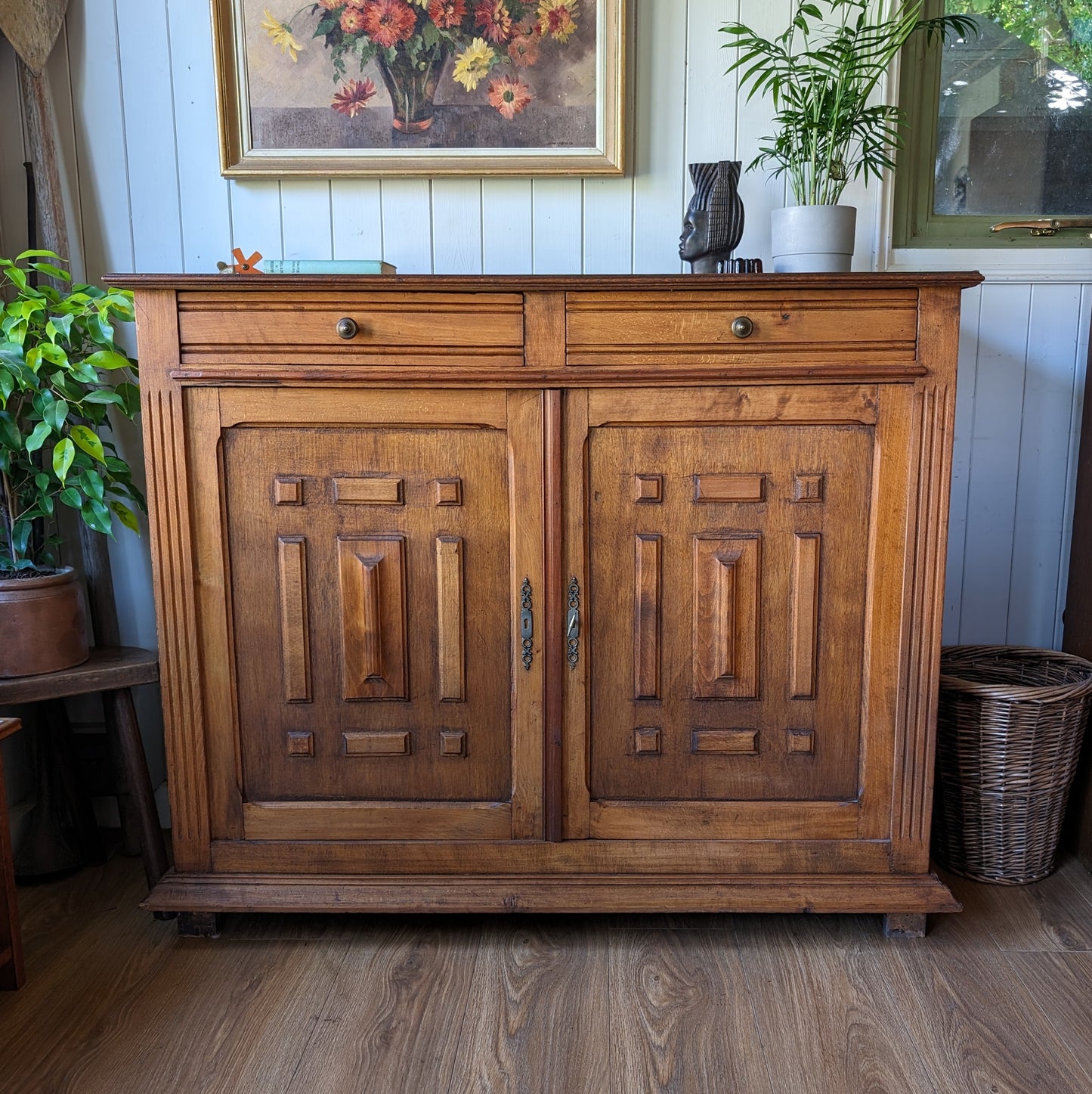 Rustic French Antique Cupboard