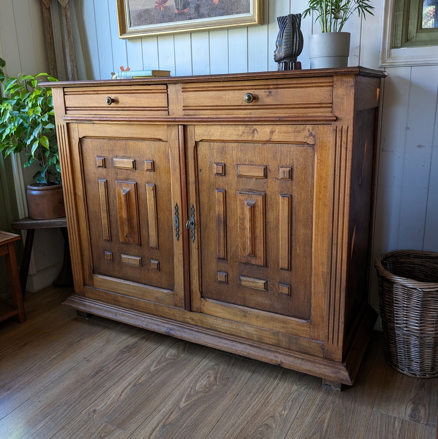 Rustic French Antique Cupboard