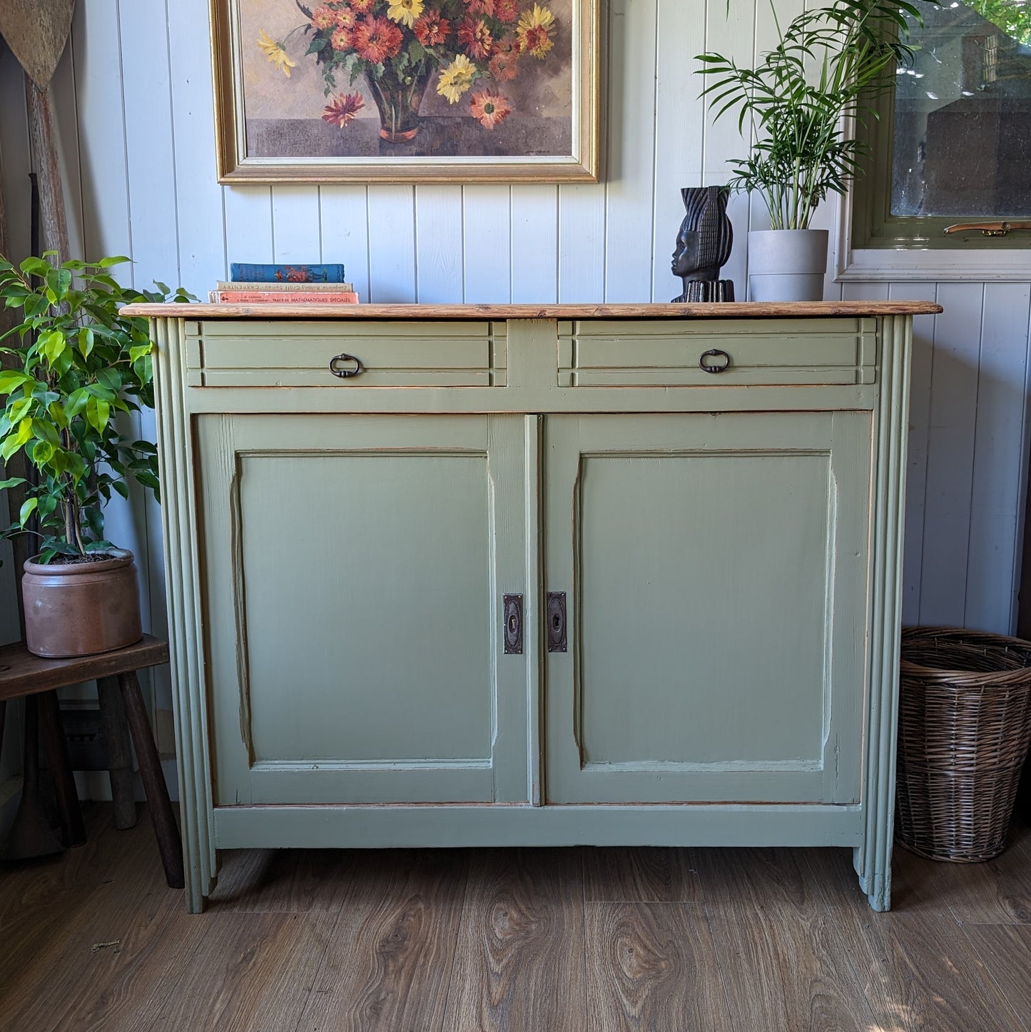 Painted French Cupboard