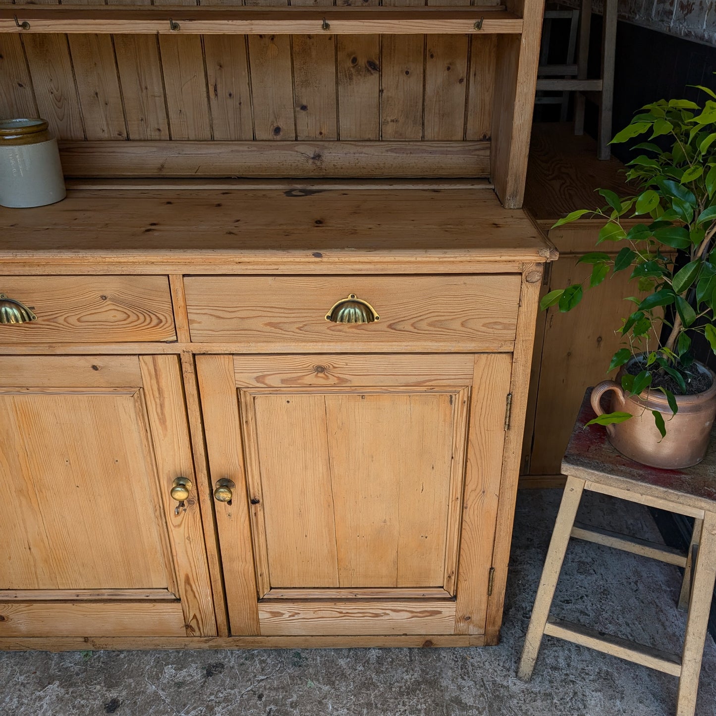 Victorian Pine Dresser