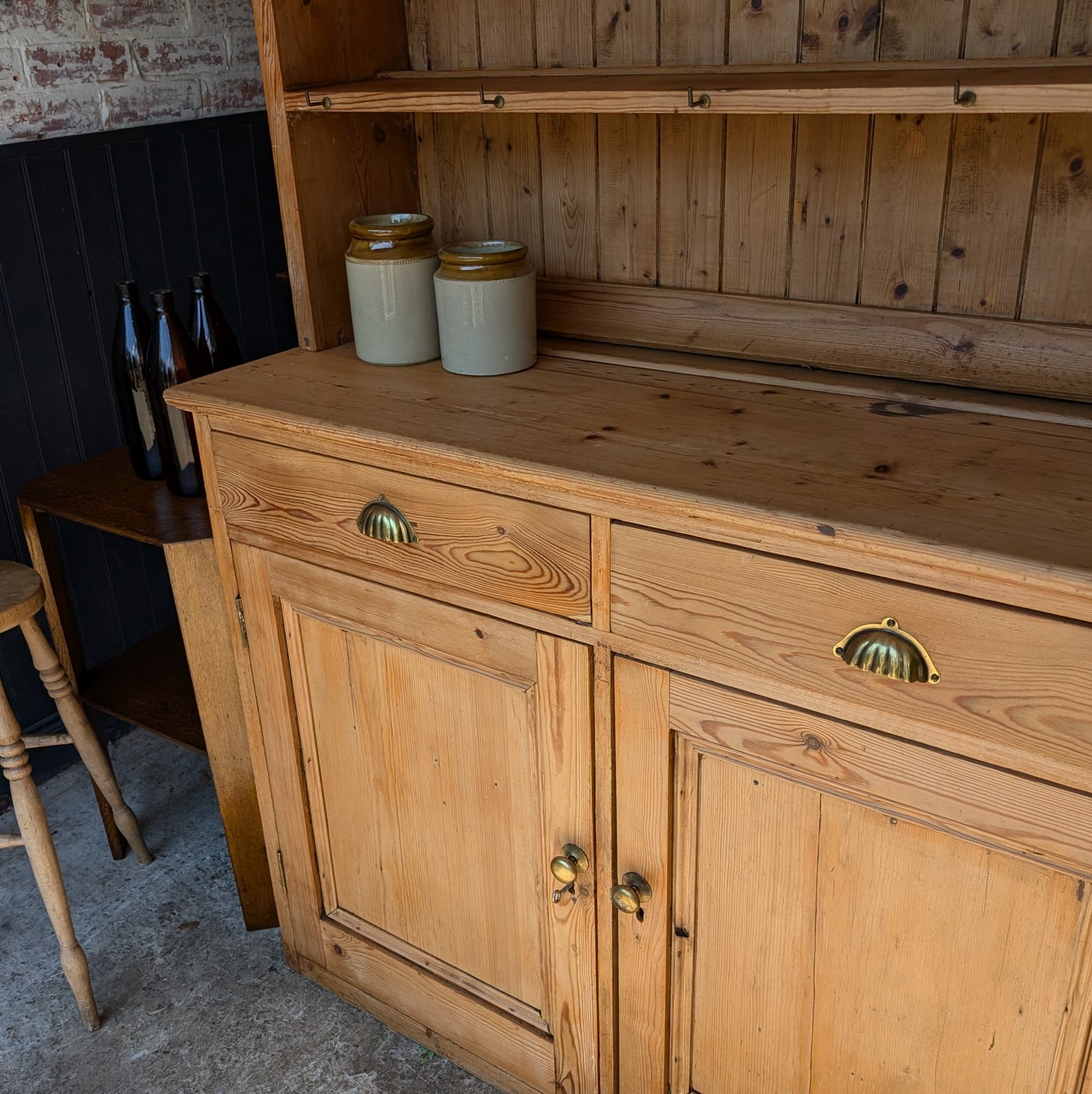 Victorian Pine Dresser