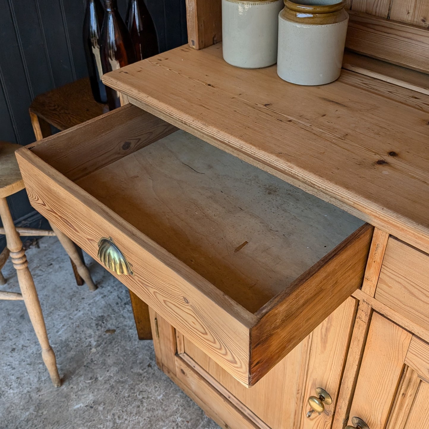 Victorian Pine Dresser