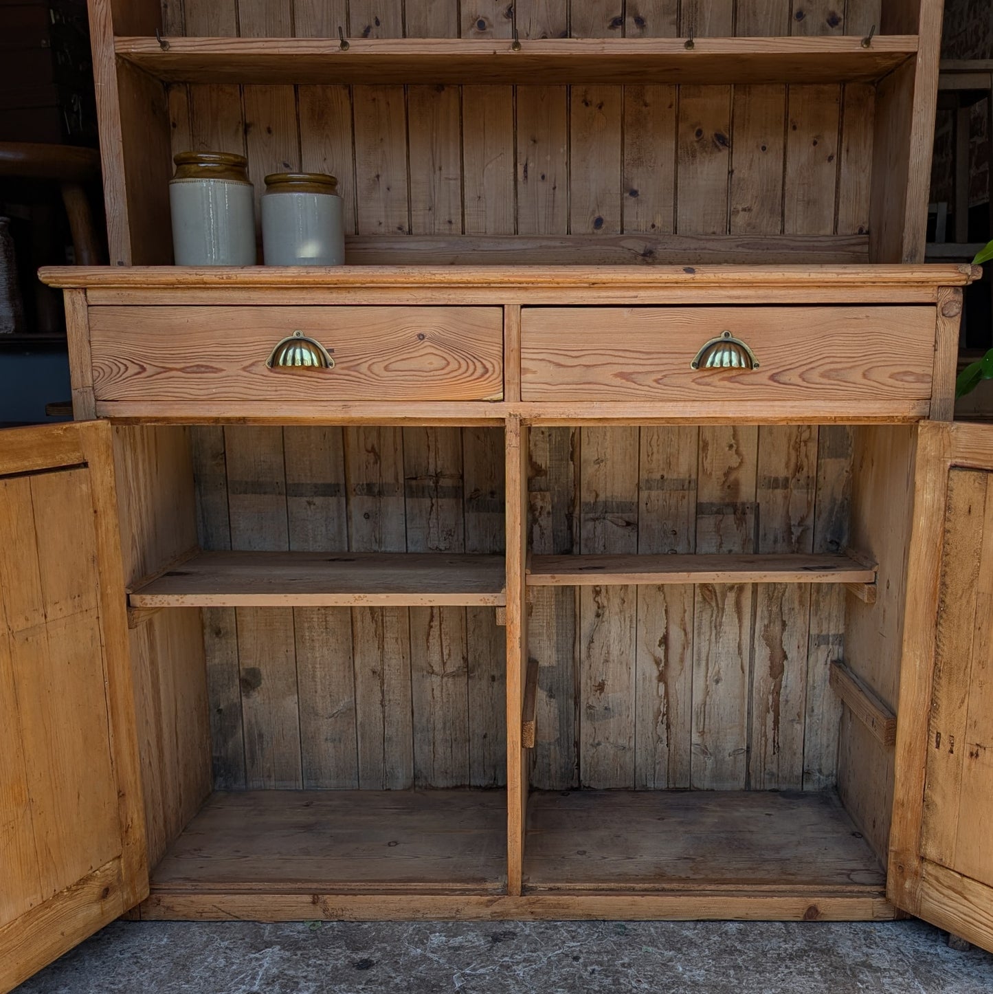 Victorian Pine Dresser