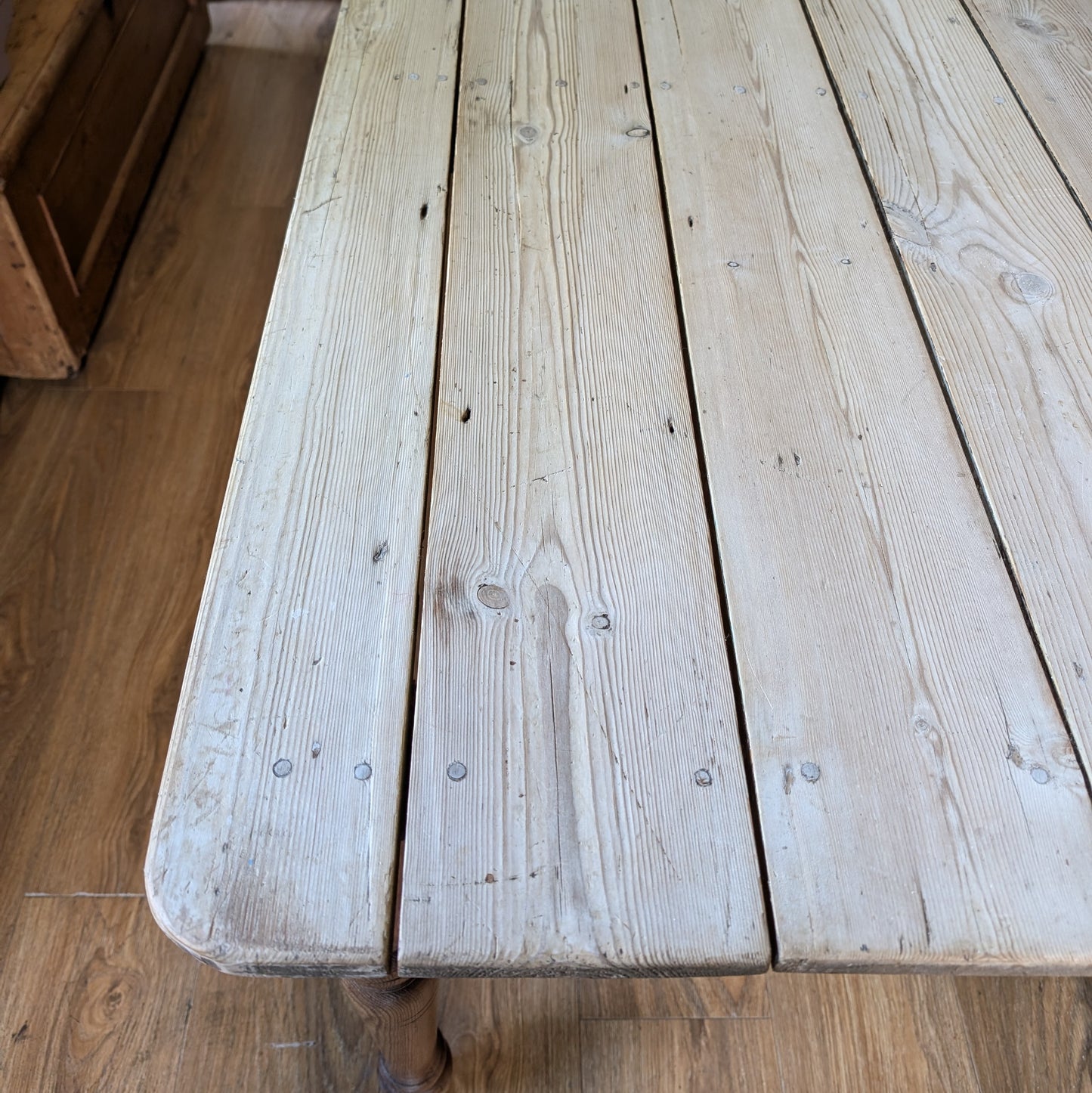 Victorian Pine Farmhouse Table