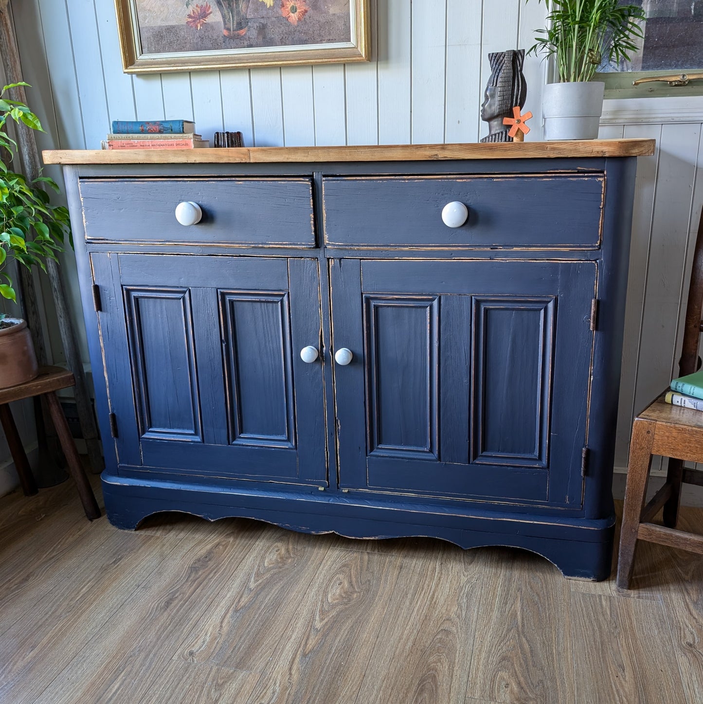 Painted Victorian Cupboard