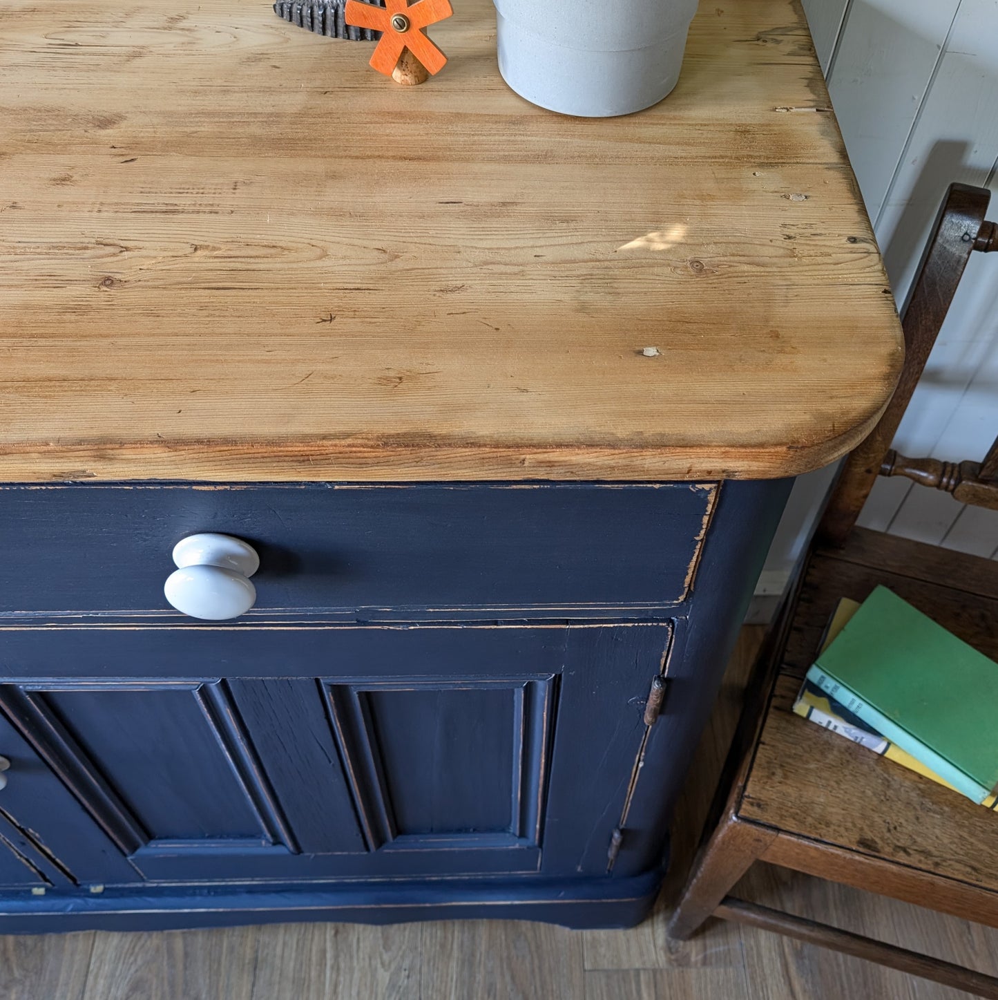 Painted Victorian Cupboard