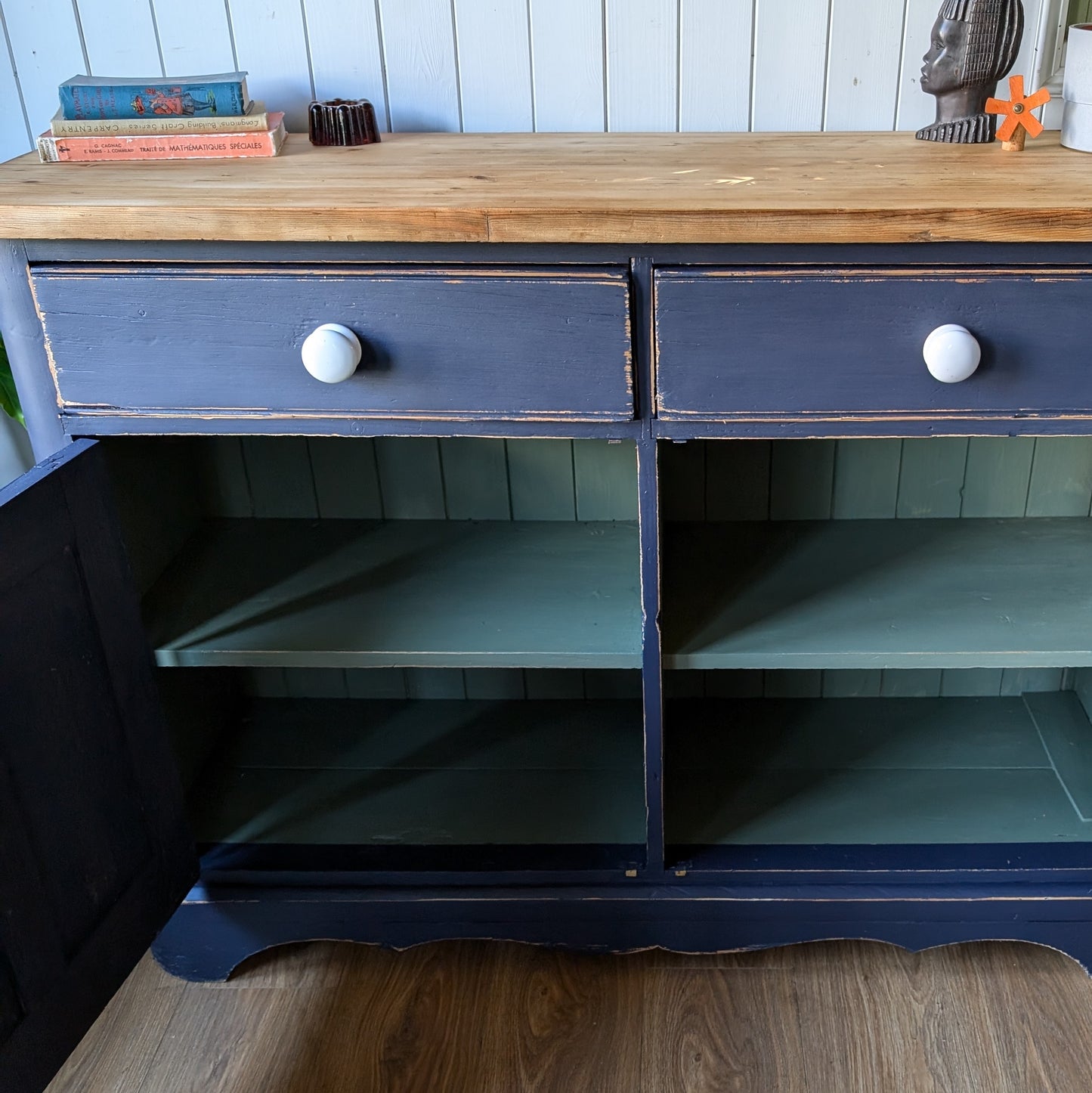 Painted Victorian Cupboard