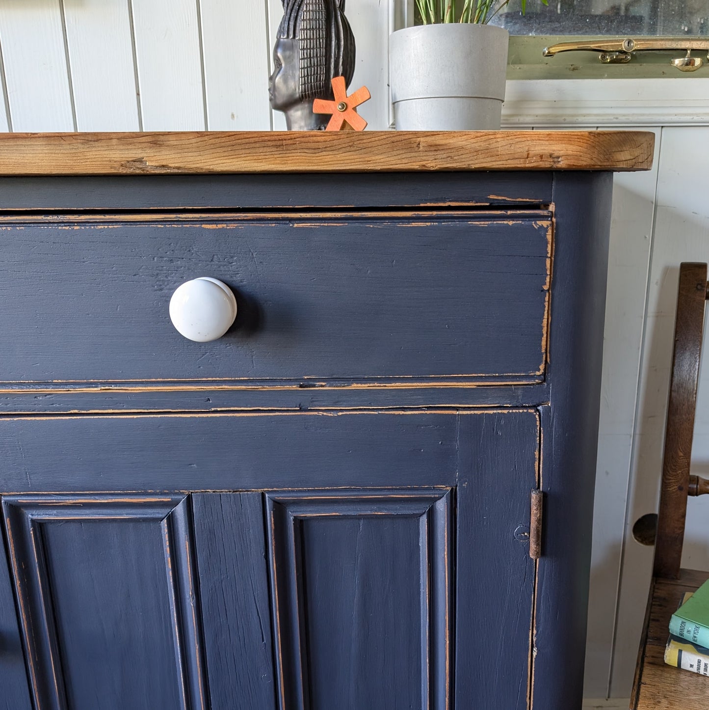 Painted Victorian Cupboard