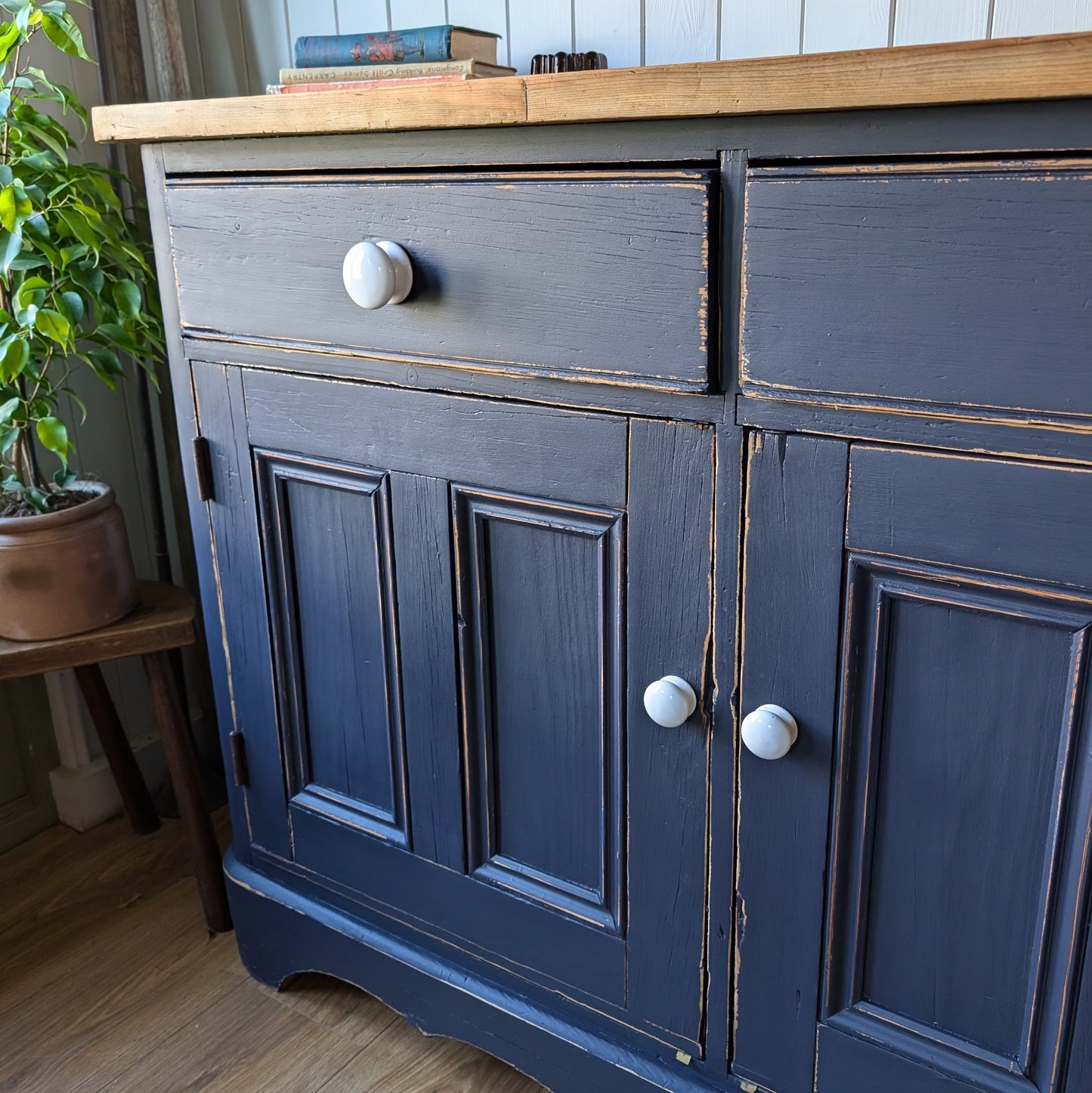 Painted Victorian Cupboard