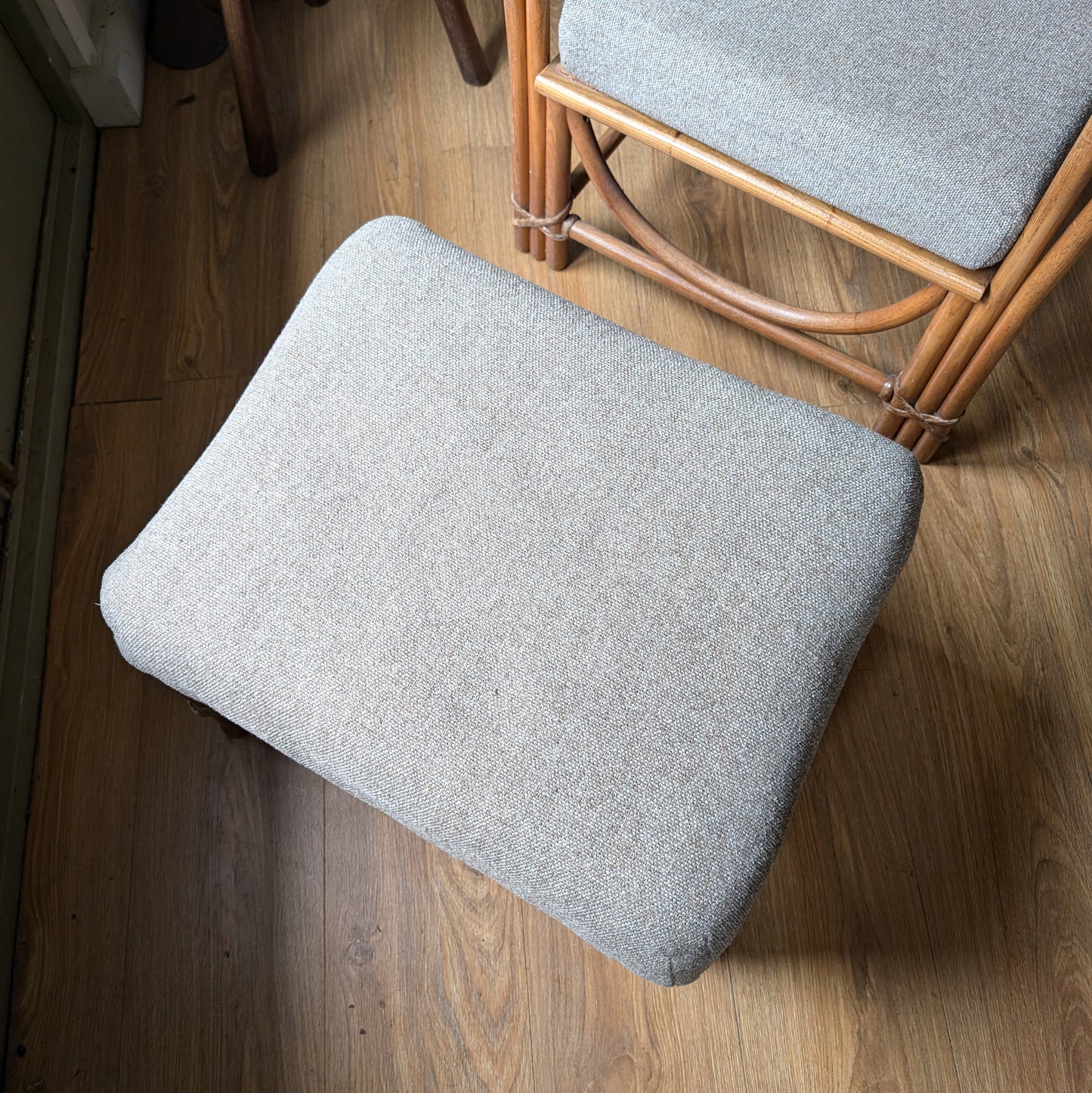 Vintage Bentwood Armchair with Matching Footstool