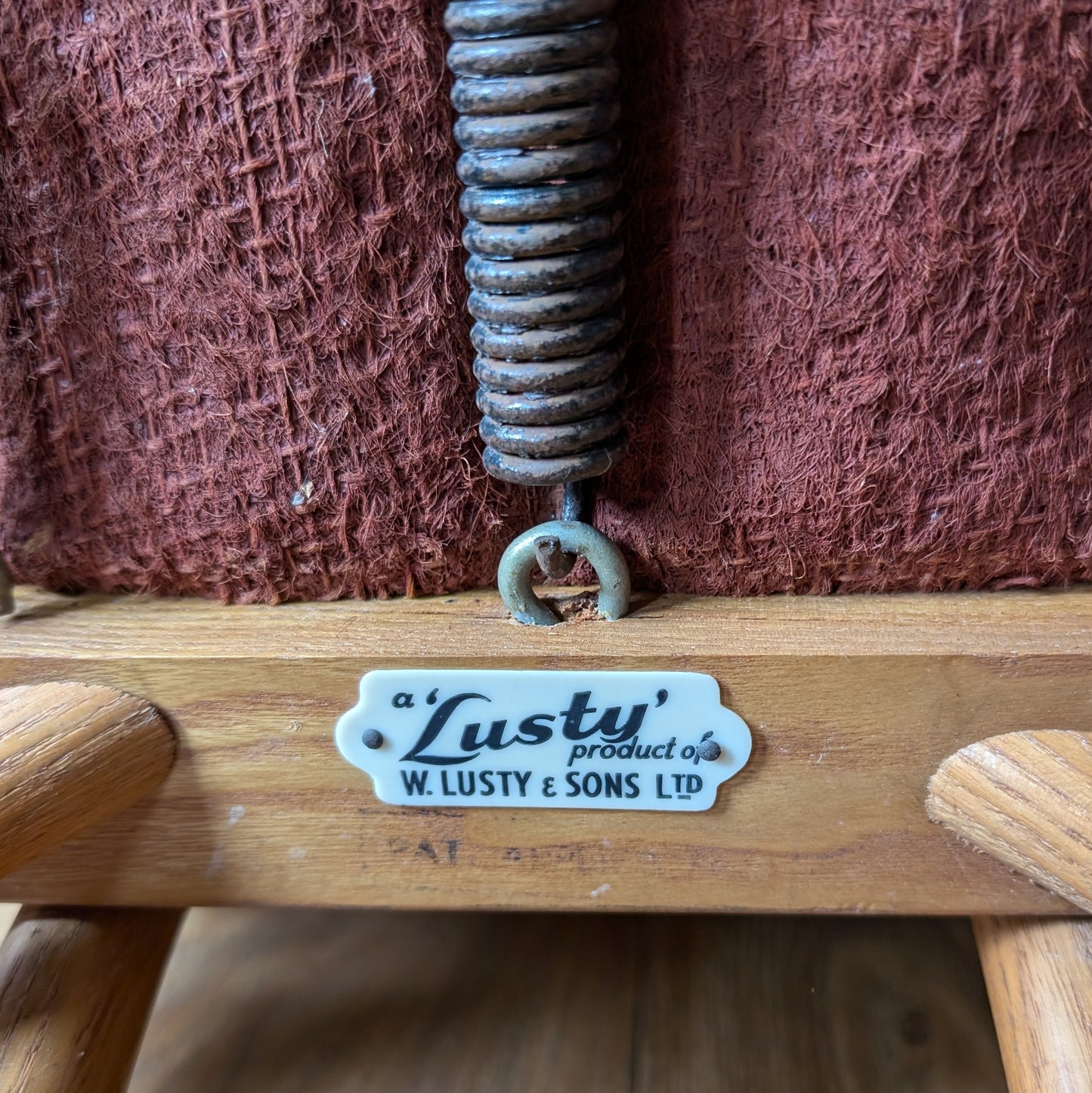 Vintage Bentwood Armchair with Matching Footstool