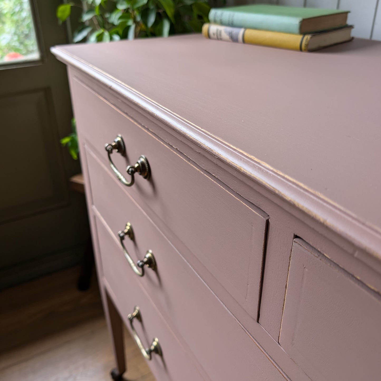 Painted Antique Chest of Drawers