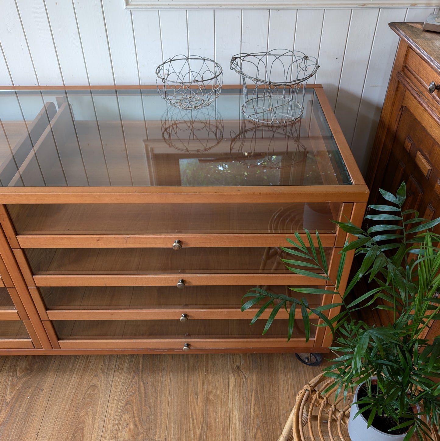 Mid Century Haberdashery Bank of Drawers