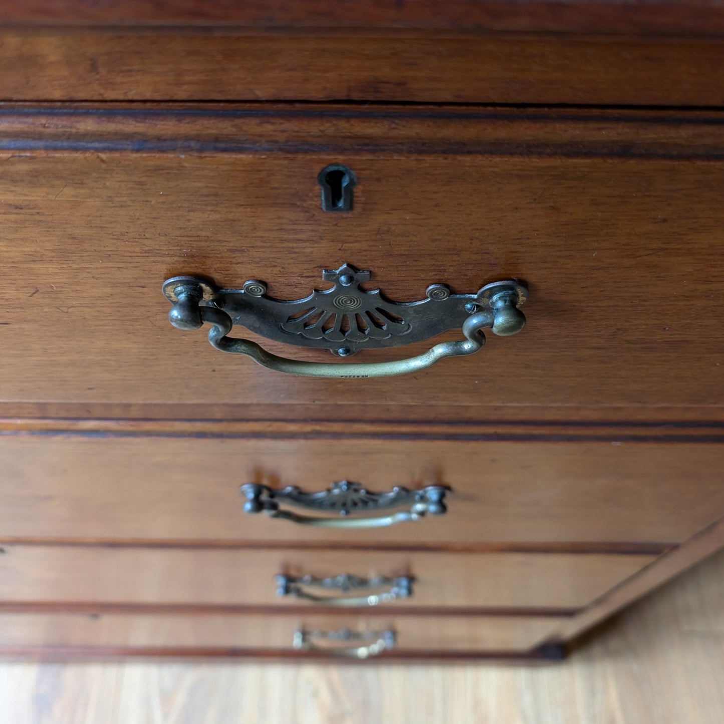 Edwardian Chest of Drawers Manufactured by JAs Schoolbred & Co