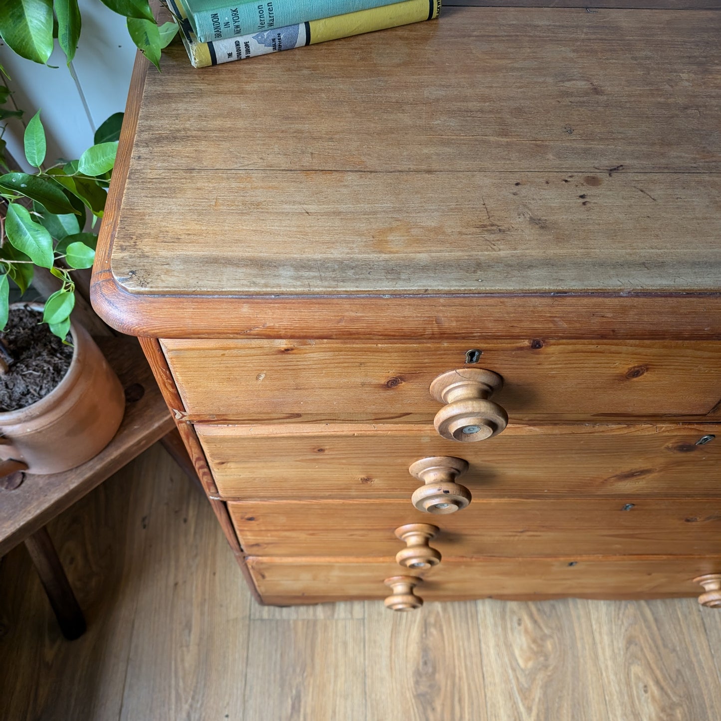 Victorian Pine Chest of Drawers