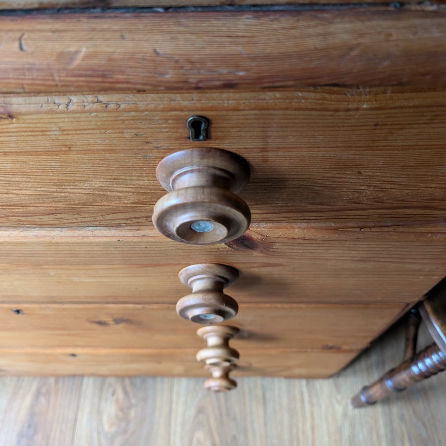 Victorian Pine Chest of Drawers