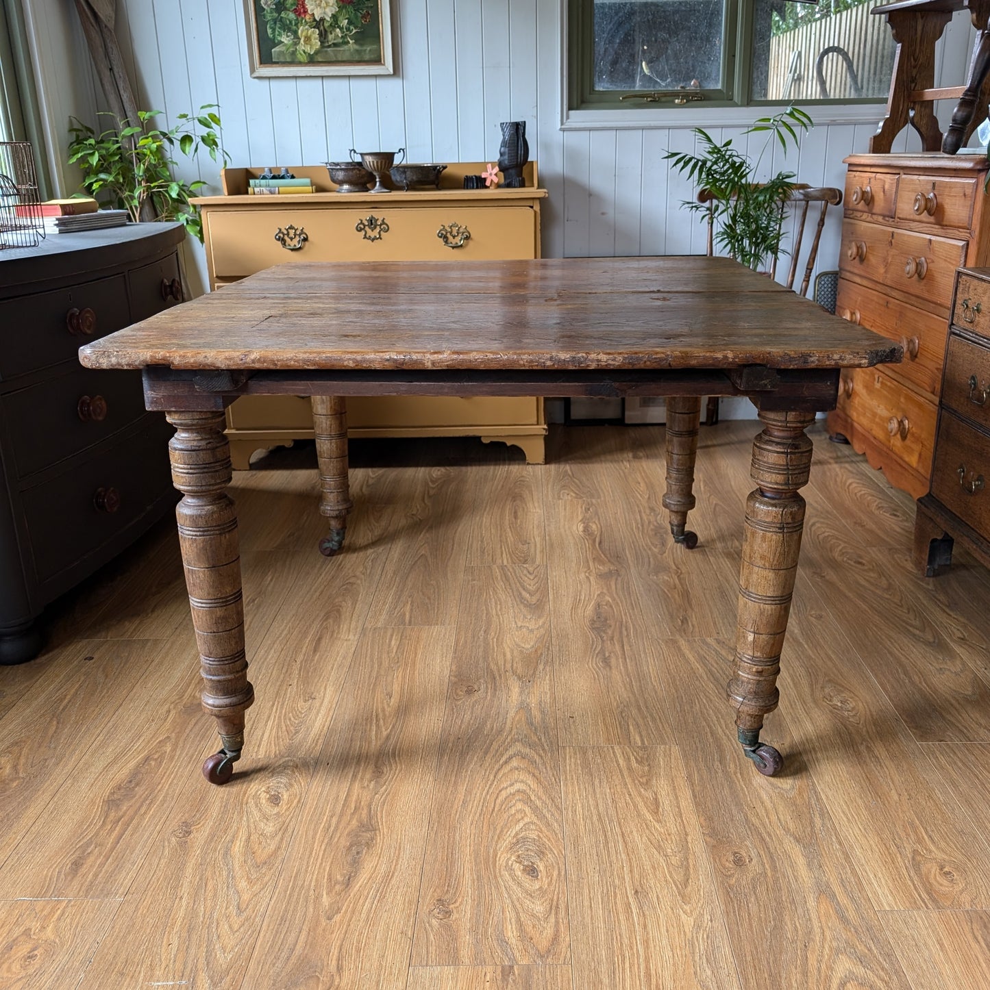 Victorian Campaign Dining Table