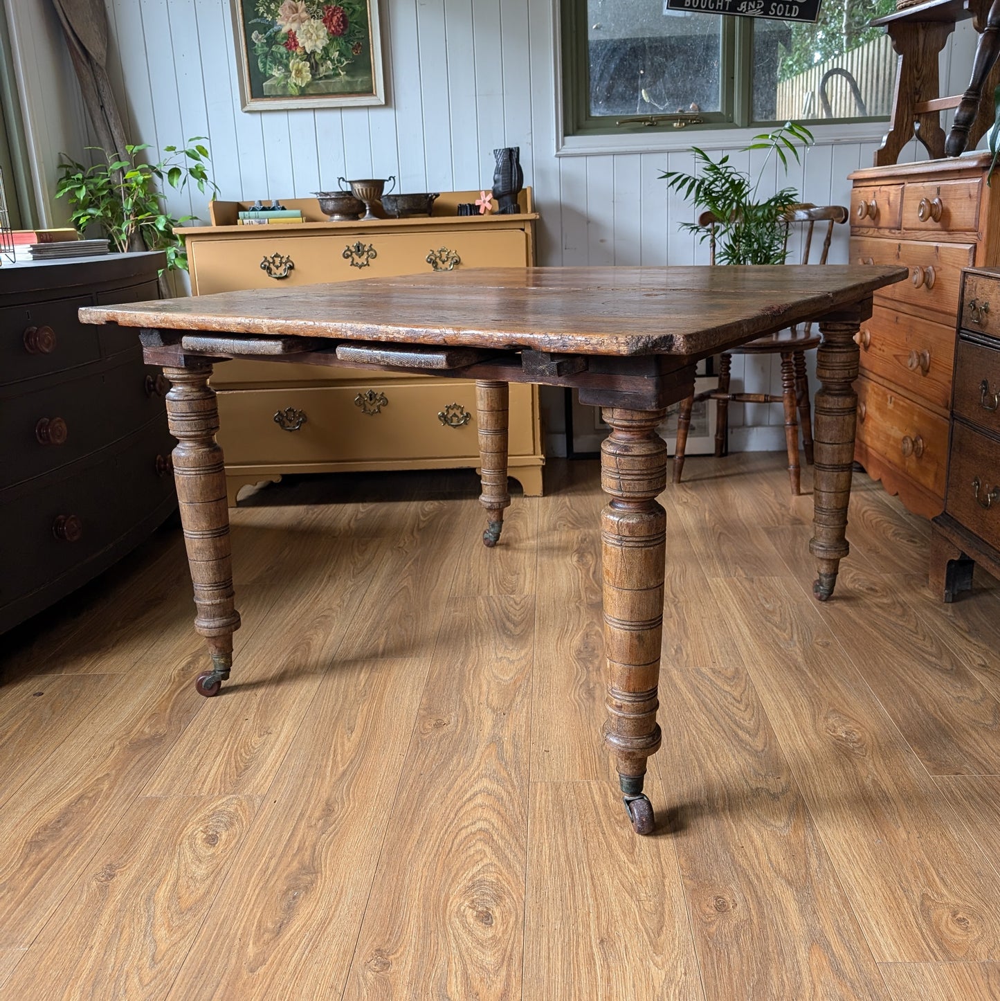 Victorian Campaign Dining Table