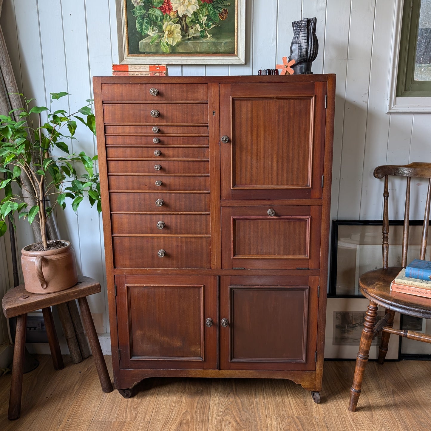 Antique Dentists Cabinet