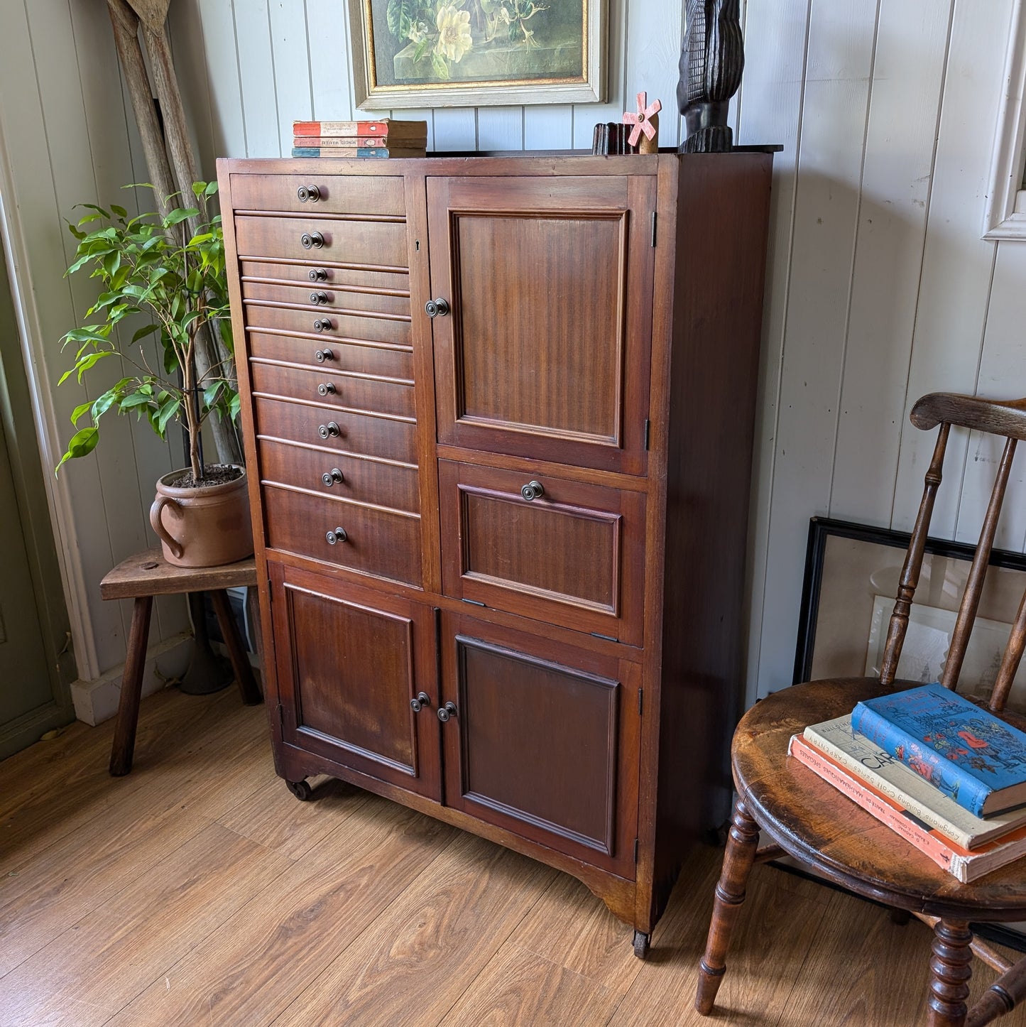 Antique Dentists Cabinet