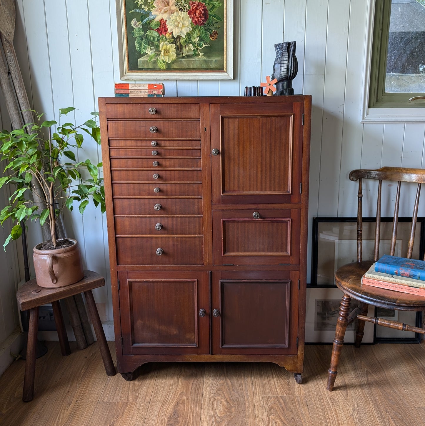 Antique Dentists Cabinet