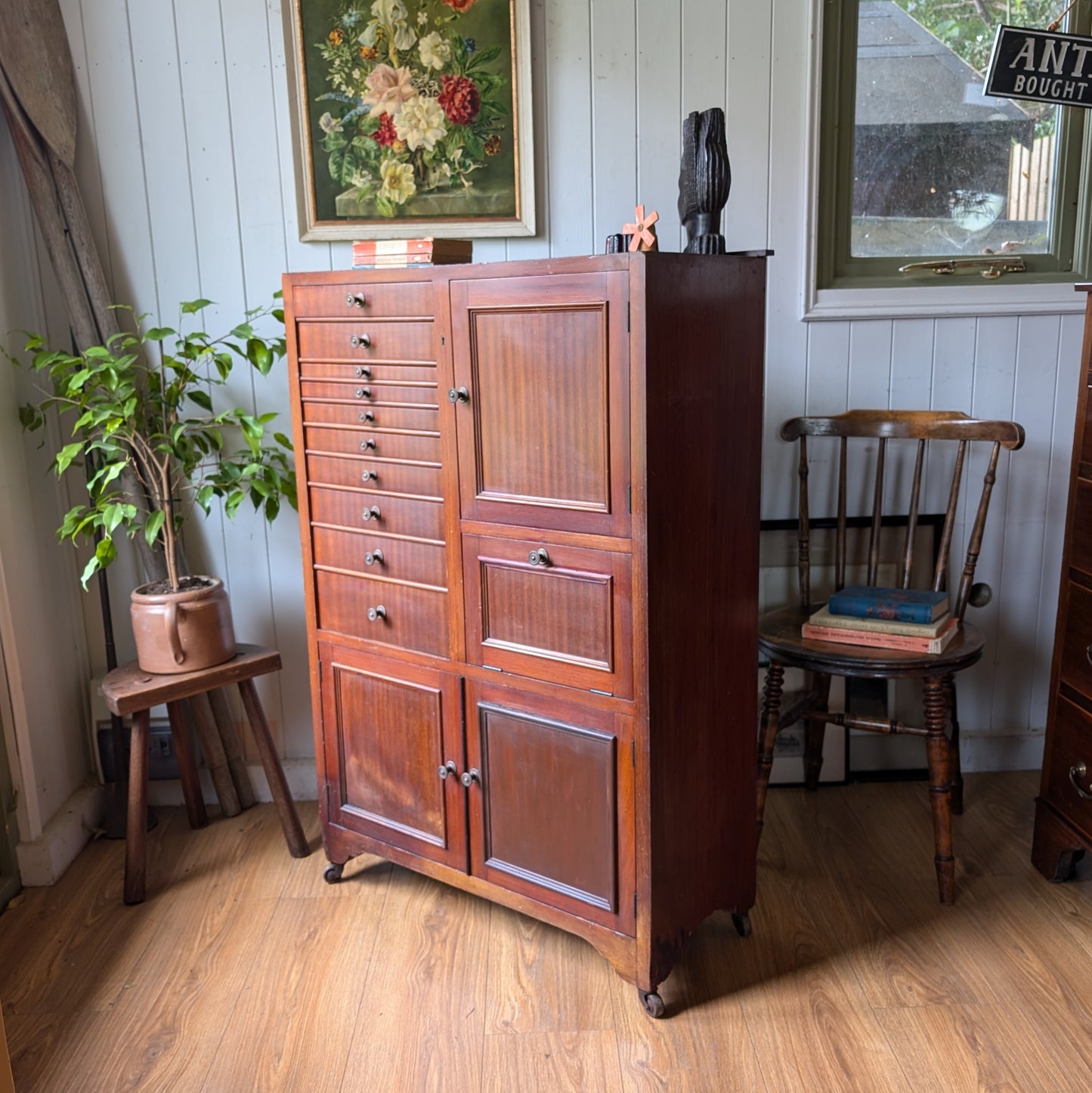 Antique Dentists Cabinet