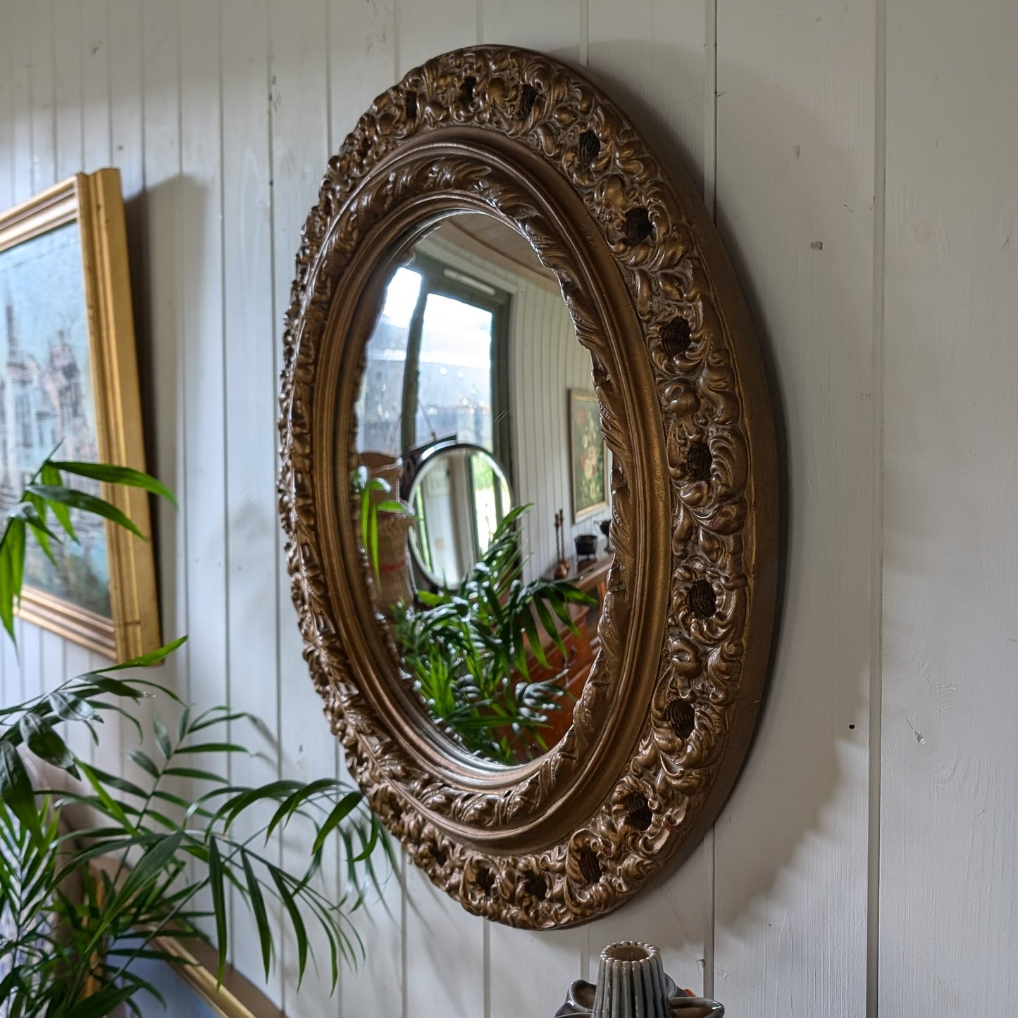 Vintage Convex Mirror