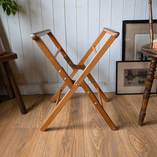 Mid Century Luggage Stand