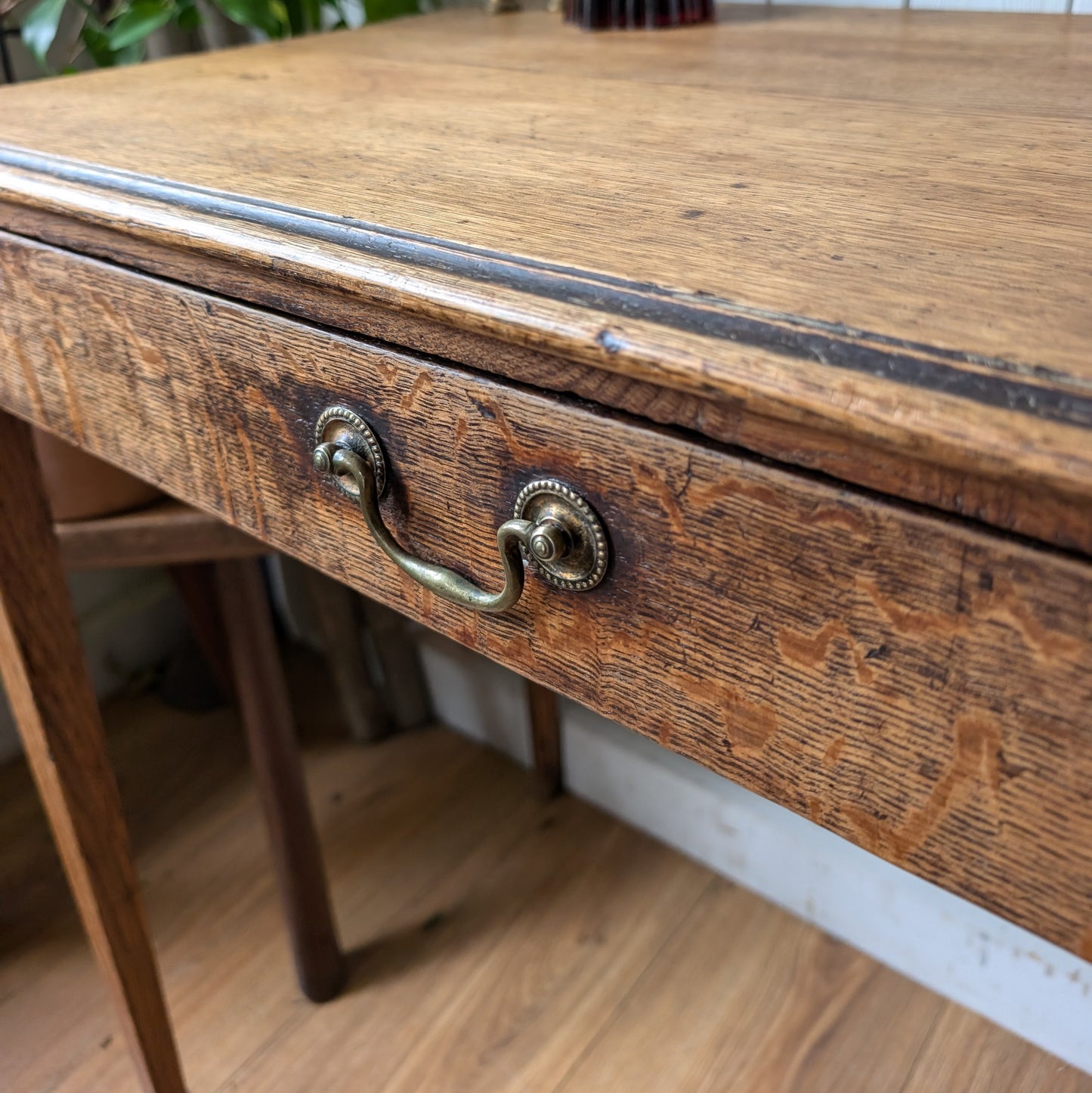 Georgian Oak Writing Desk