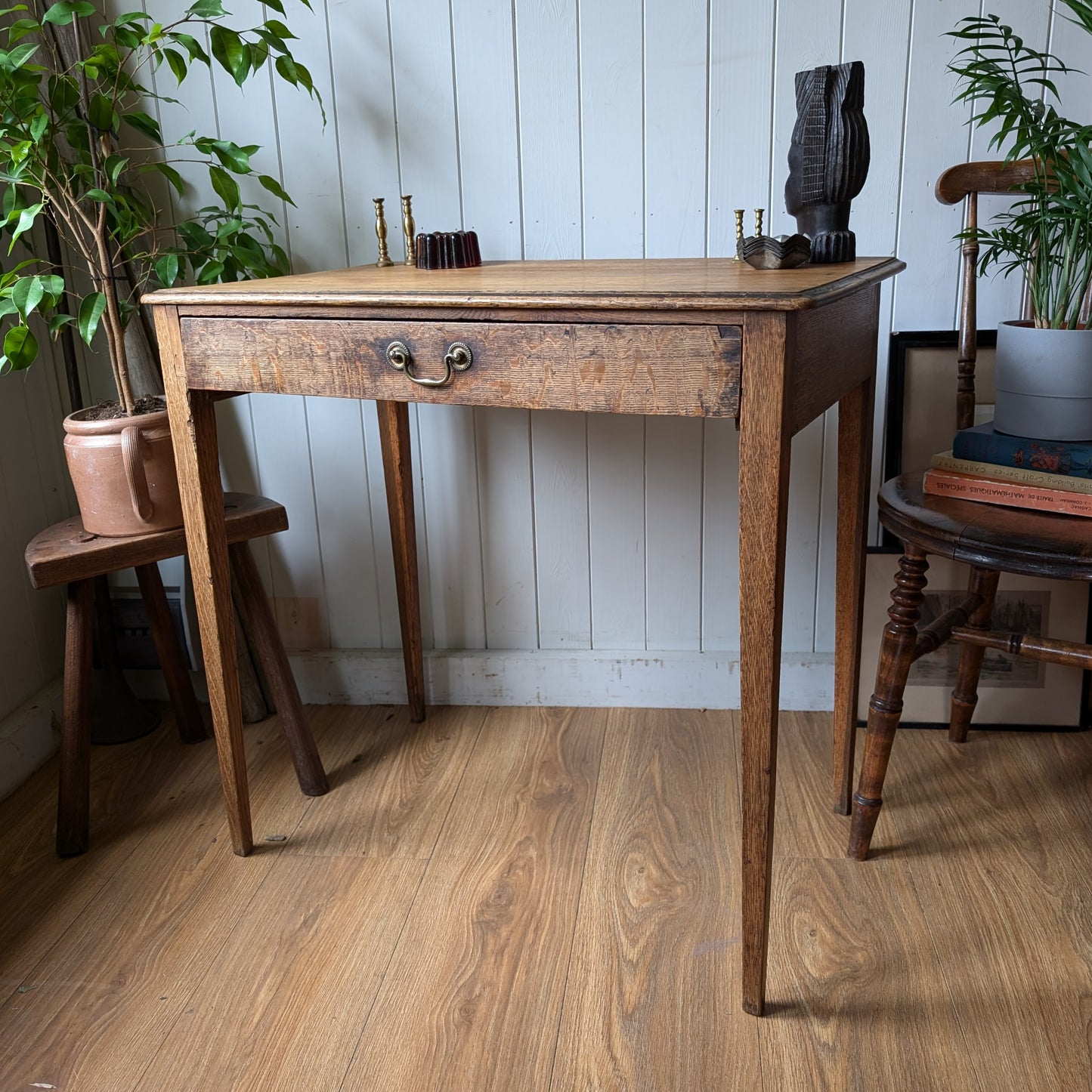 Georgian Oak Writing Desk