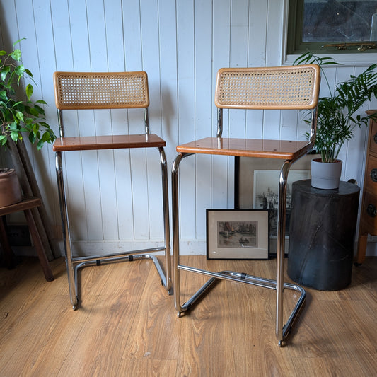 Pair of Mid Century Bar Stools