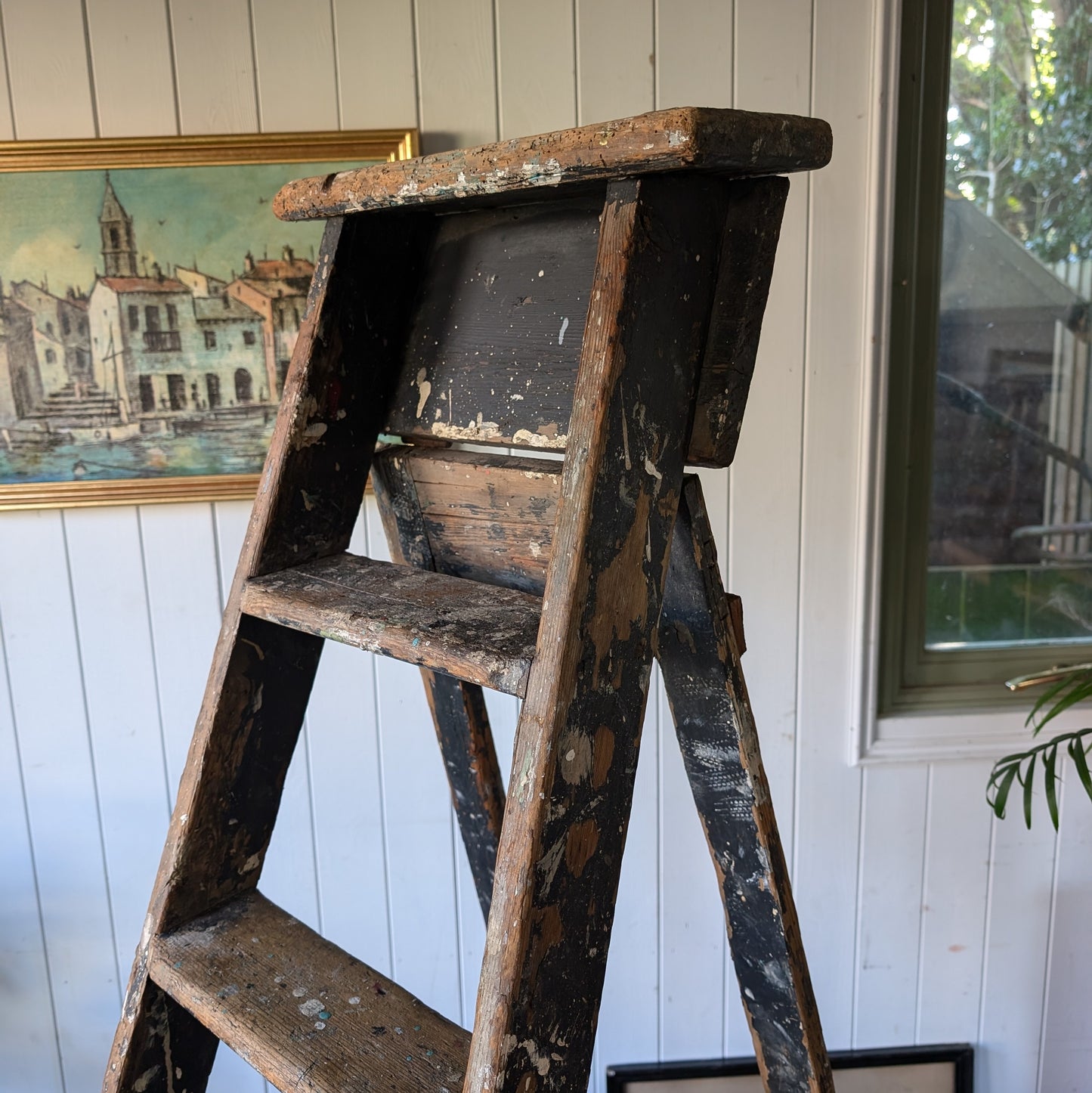 Antique Decorators Ladder