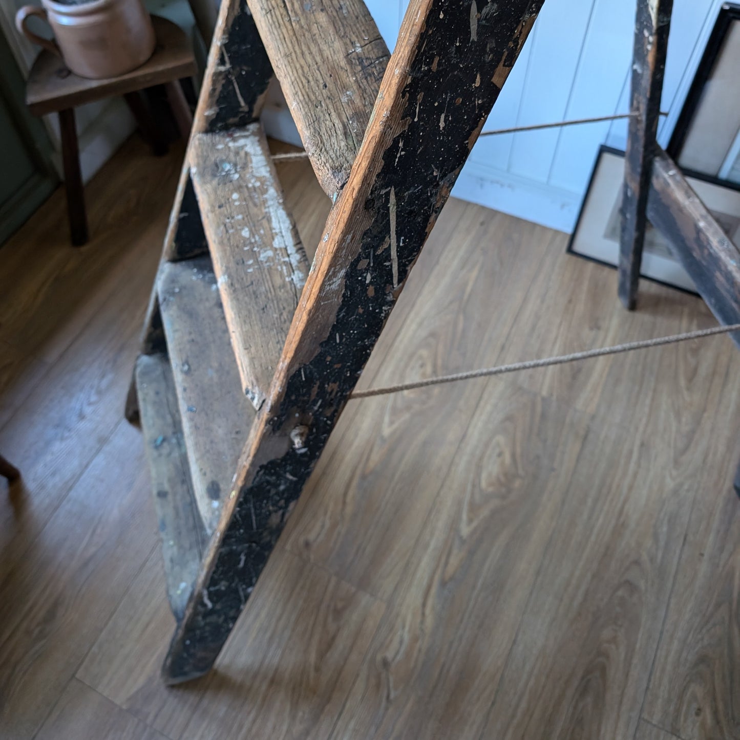 Antique Decorators Ladder